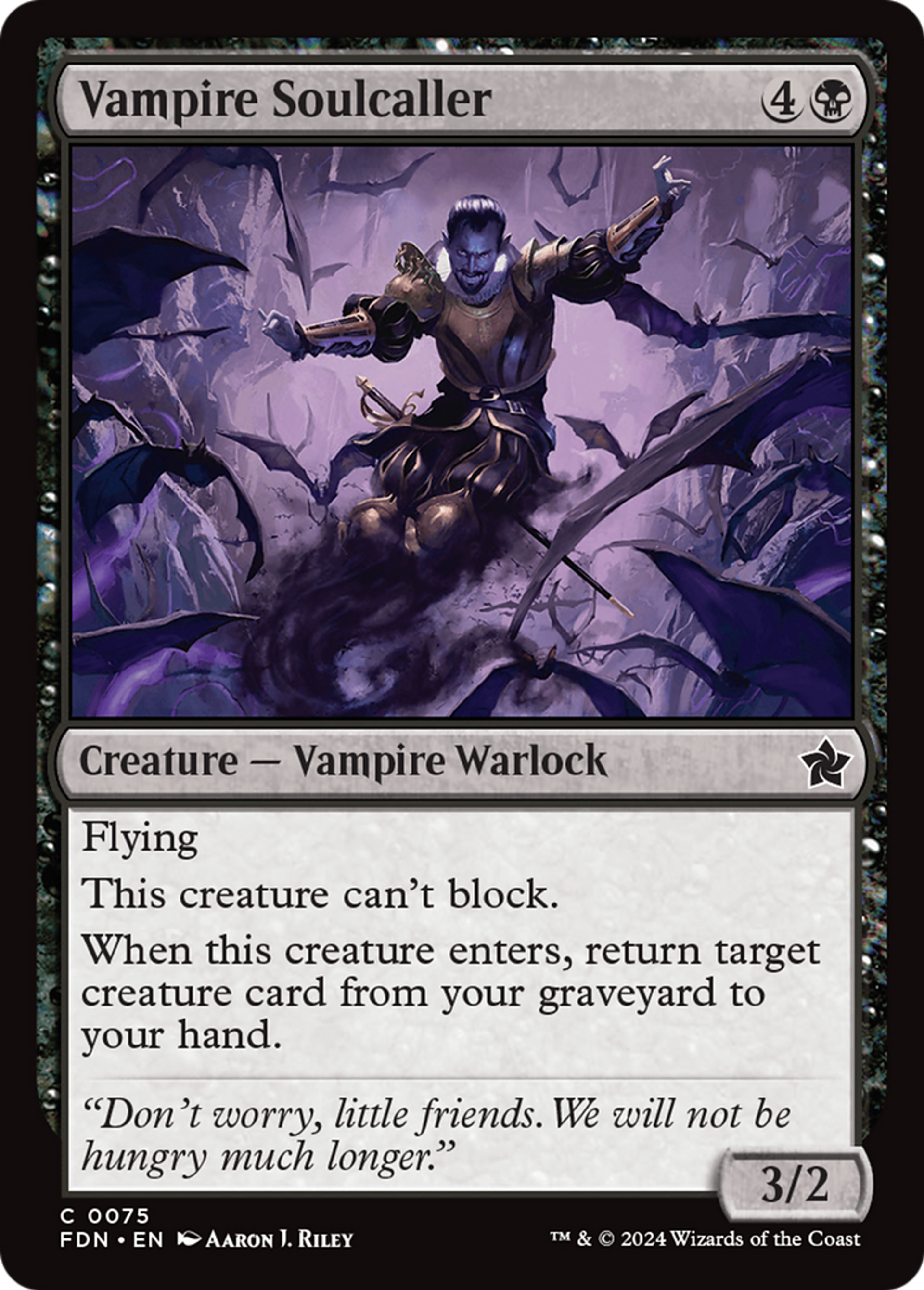 Meneur d'âmes vampire — Foundations — Magic: The Gathering