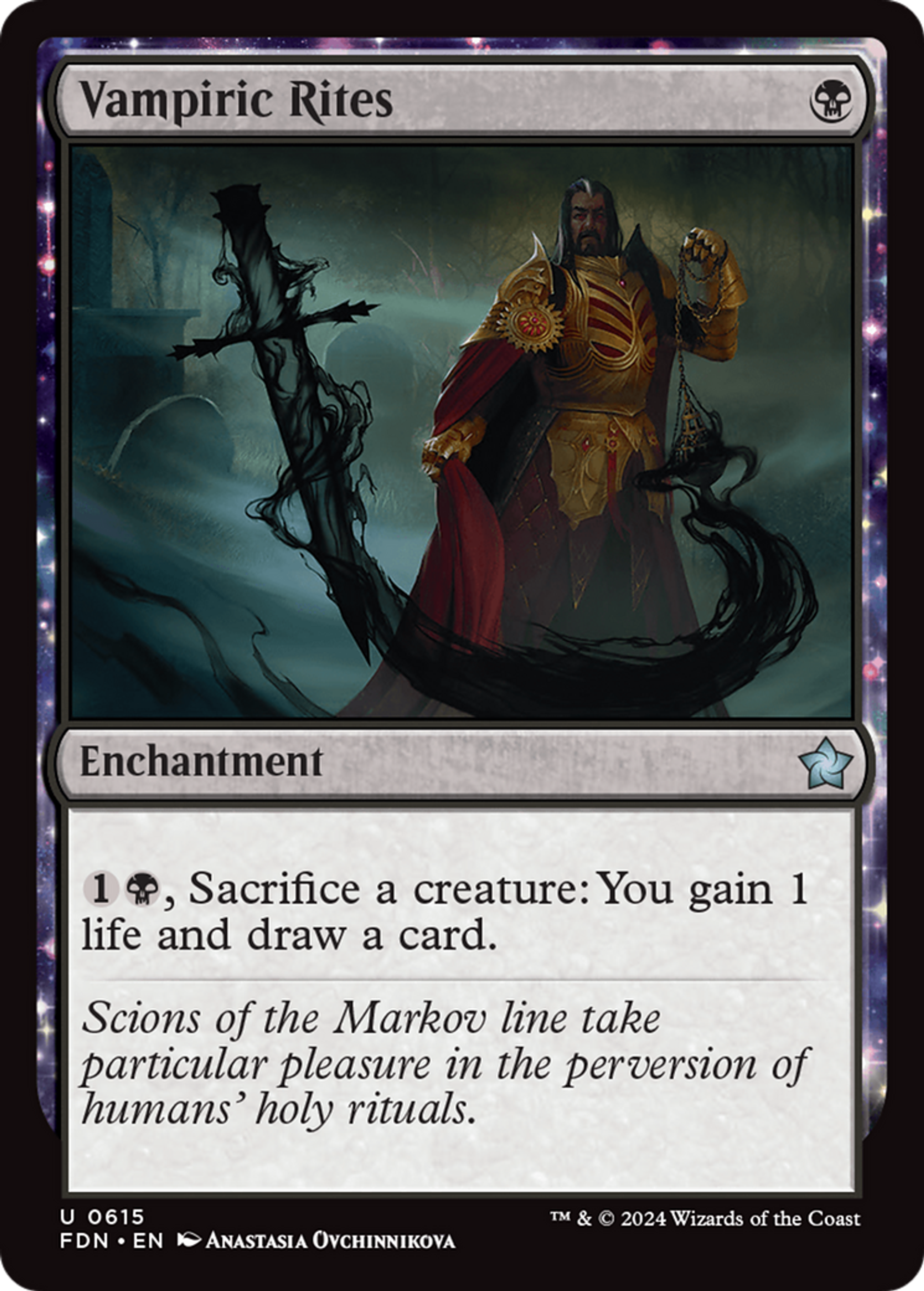 Sacres vampiriques — Foundations — Magic: The Gathering