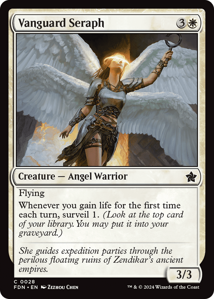 Vanguard Seraph — Foundations — Magic: The Gathering