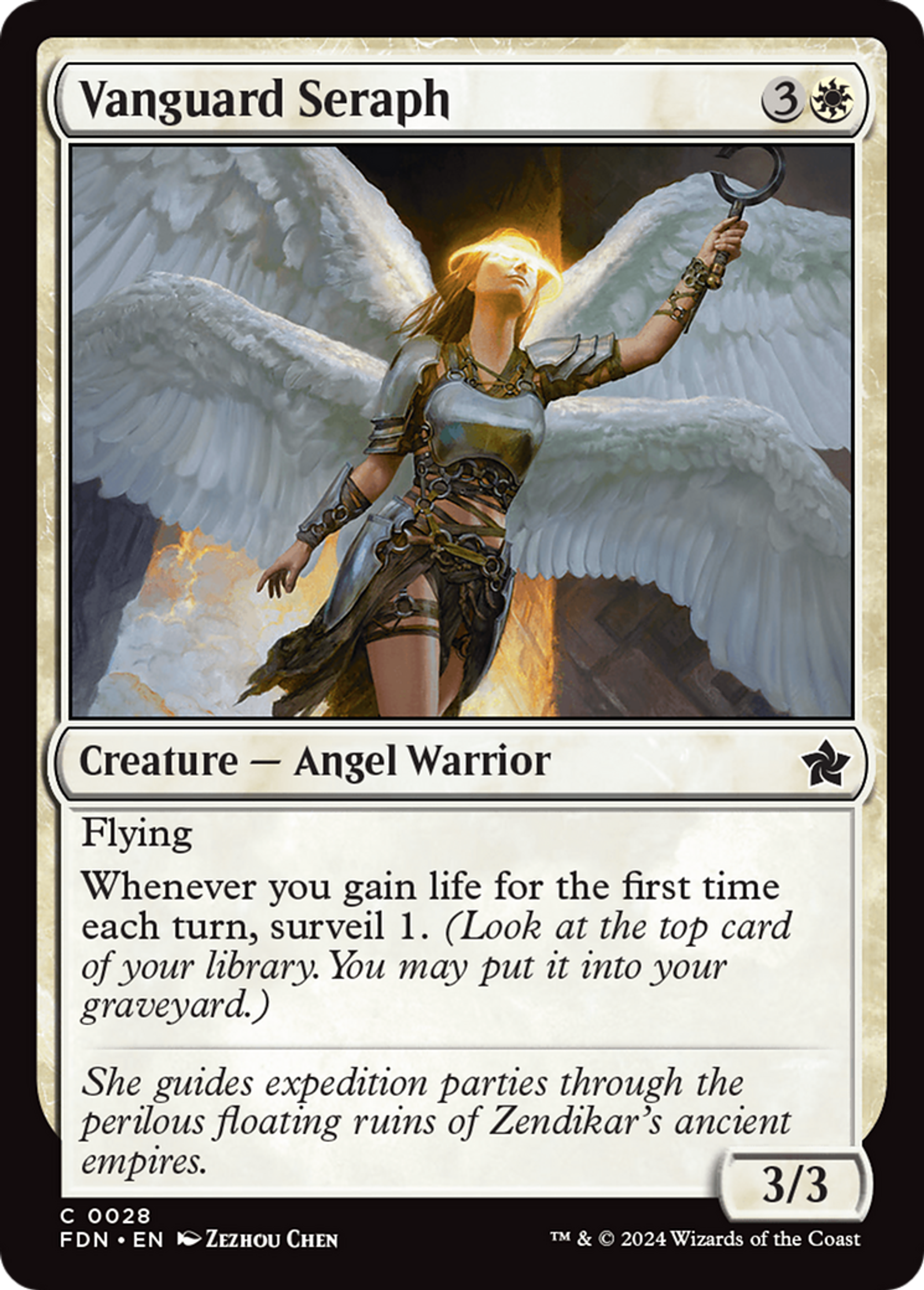Séraphine de l'avant-garde — Foundations — Magic: The Gathering