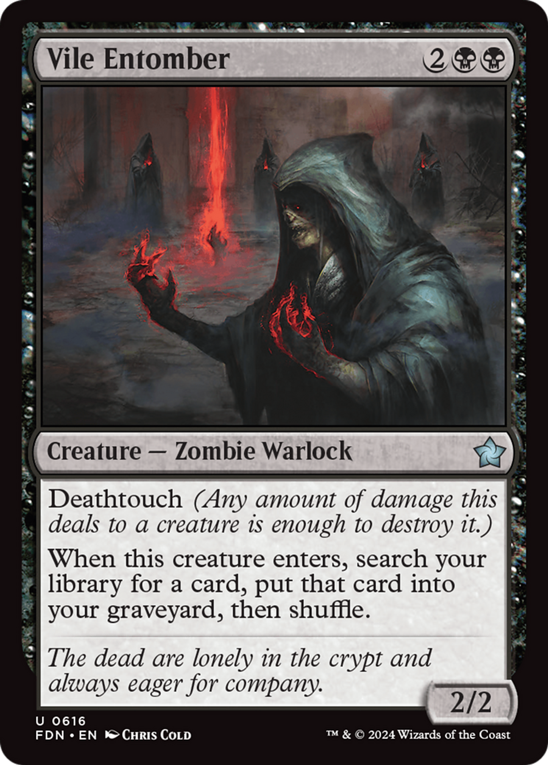 Fossoyeur abject — Foundations — Magic: The Gathering