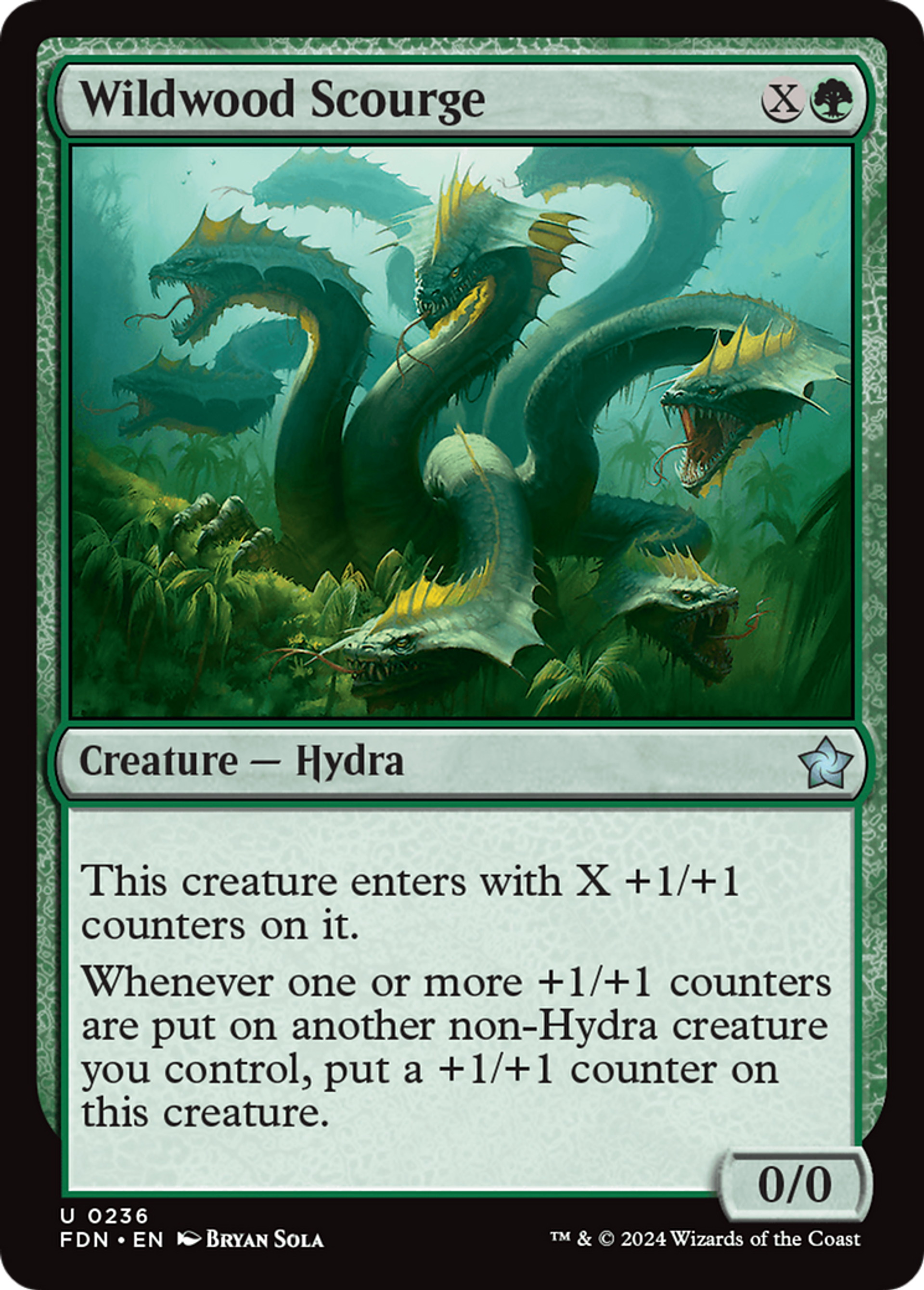 Wildwood Scourge — Foundations — Magic: The Gathering