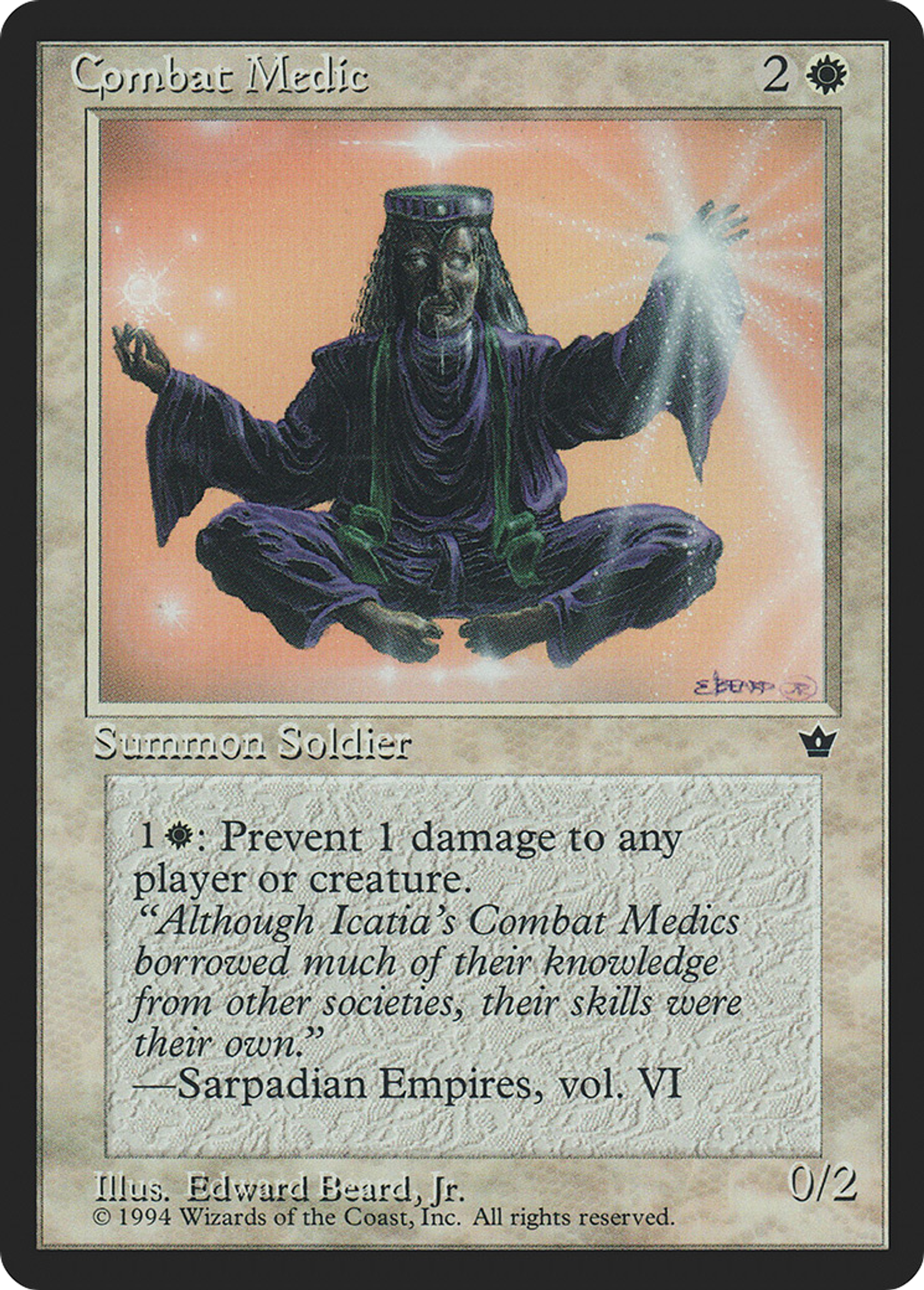 Combat Medic — Fallen Empires — Magic: The Gathering