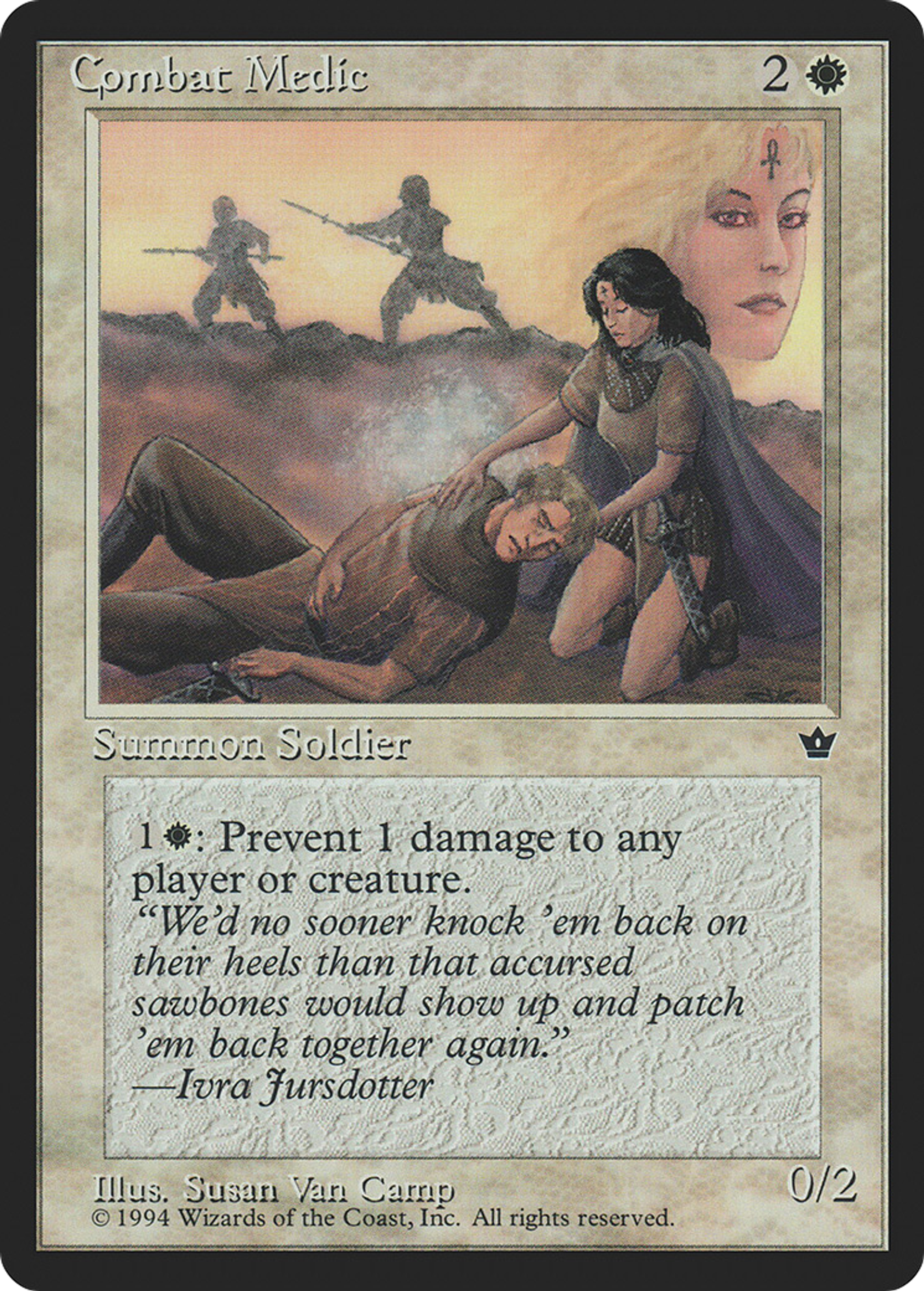 Combat Medic — Fallen Empires — Magic: The Gathering