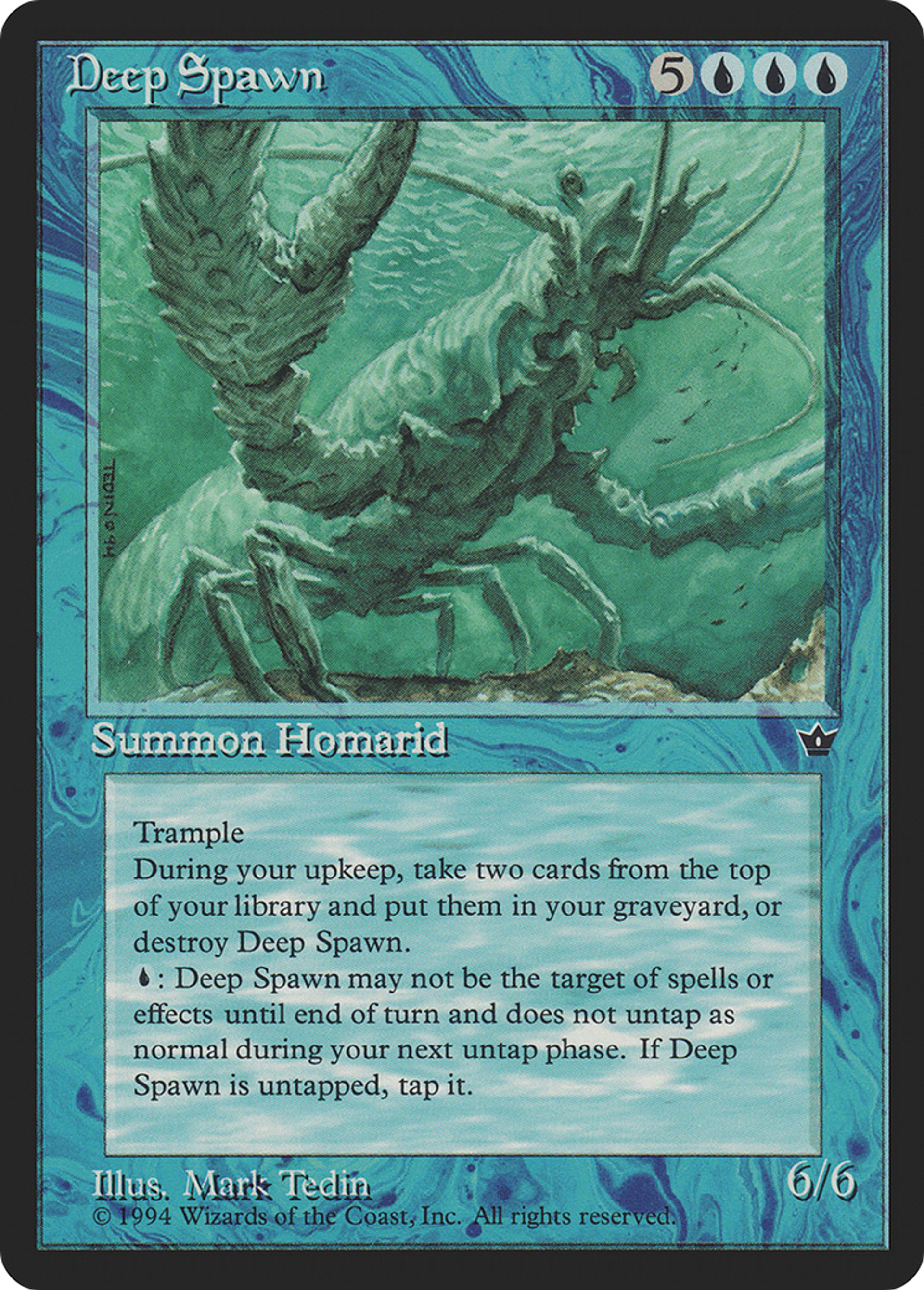 Deep Spawn — Fallen Empires — Magic: The Gathering