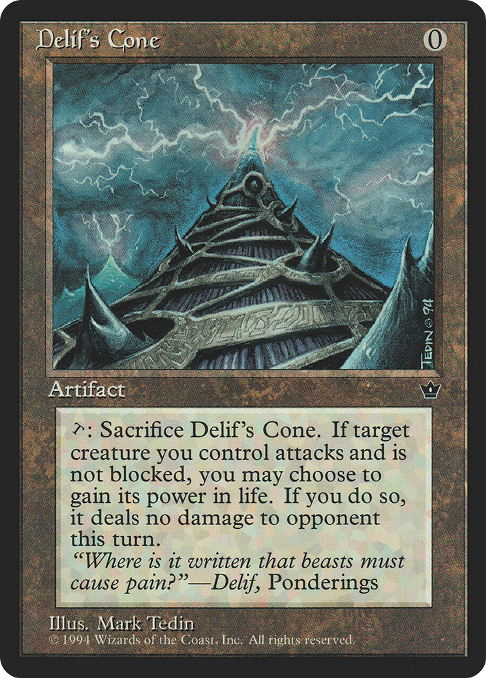 Delif's Cone — Fallen Empires — Magic: The Gathering