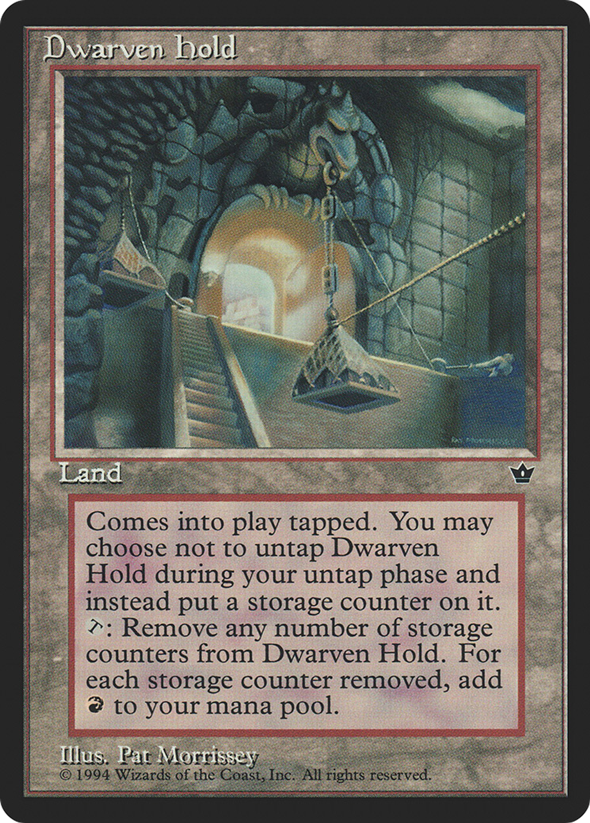 Dwarven Hold — Fallen Empires — Magic: The Gathering