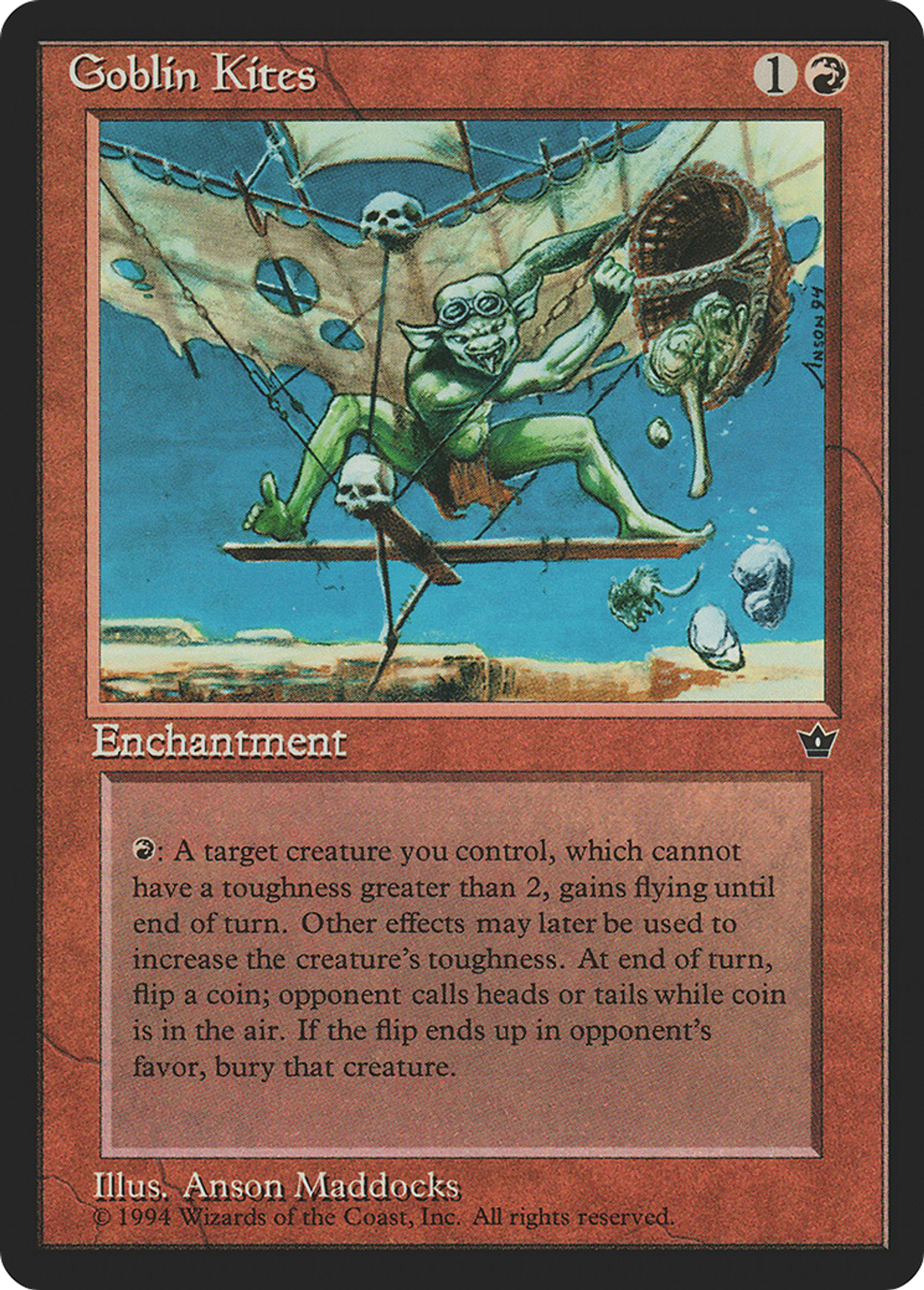 Goblin Kites — Fallen Empires — Magic: The Gathering