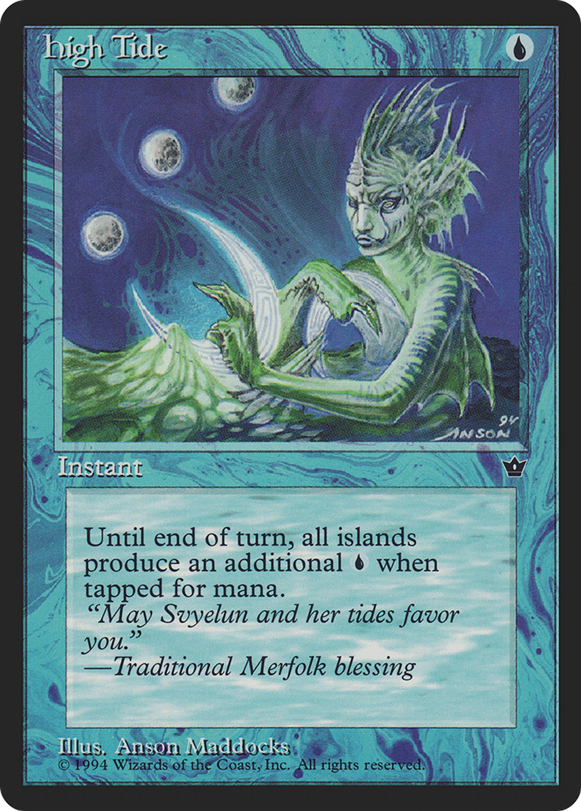 High Tide — Fallen Empires — Magic: The Gathering
