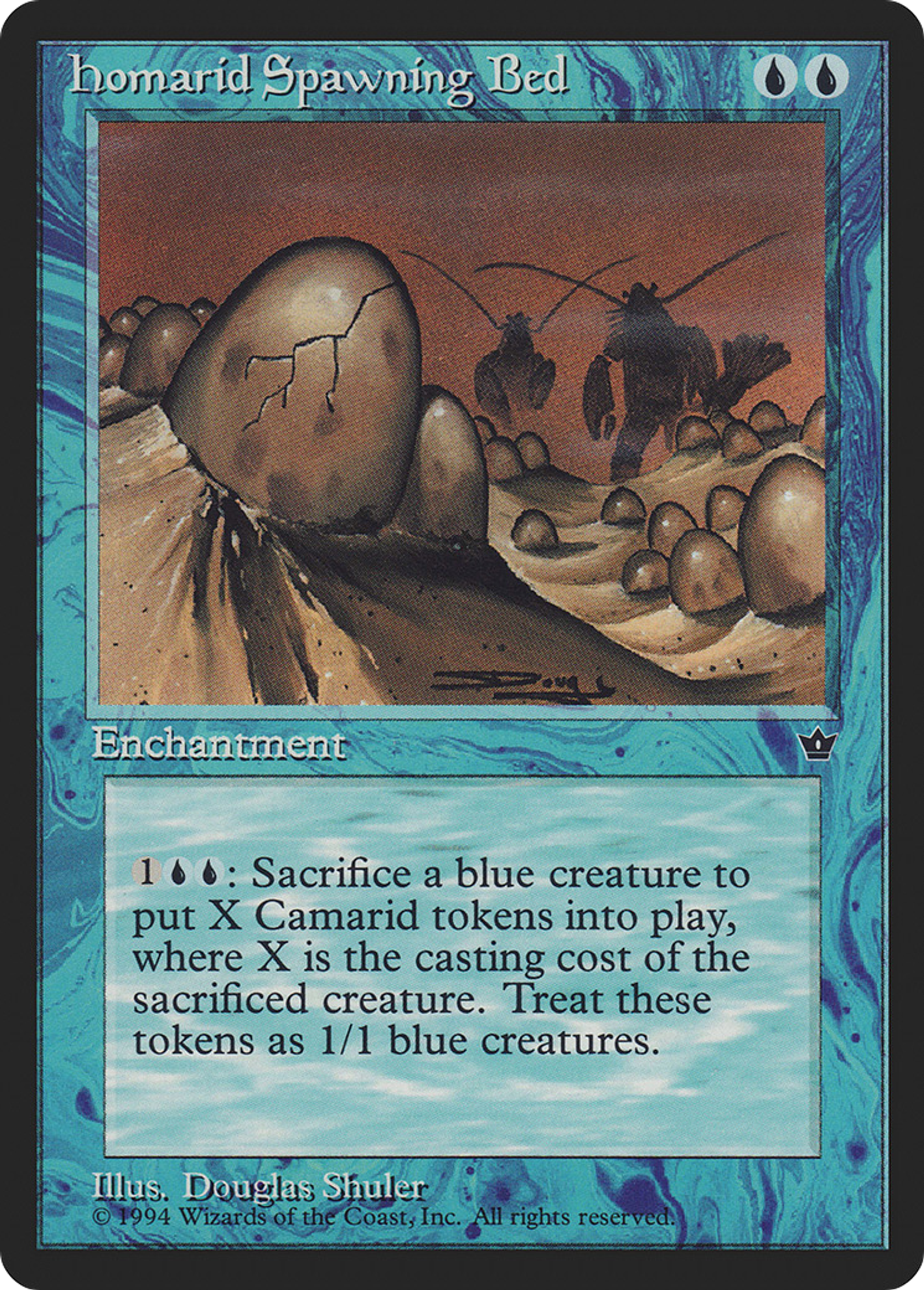 Homarid Spawning Bed — Fallen Empires — Magic: The Gathering