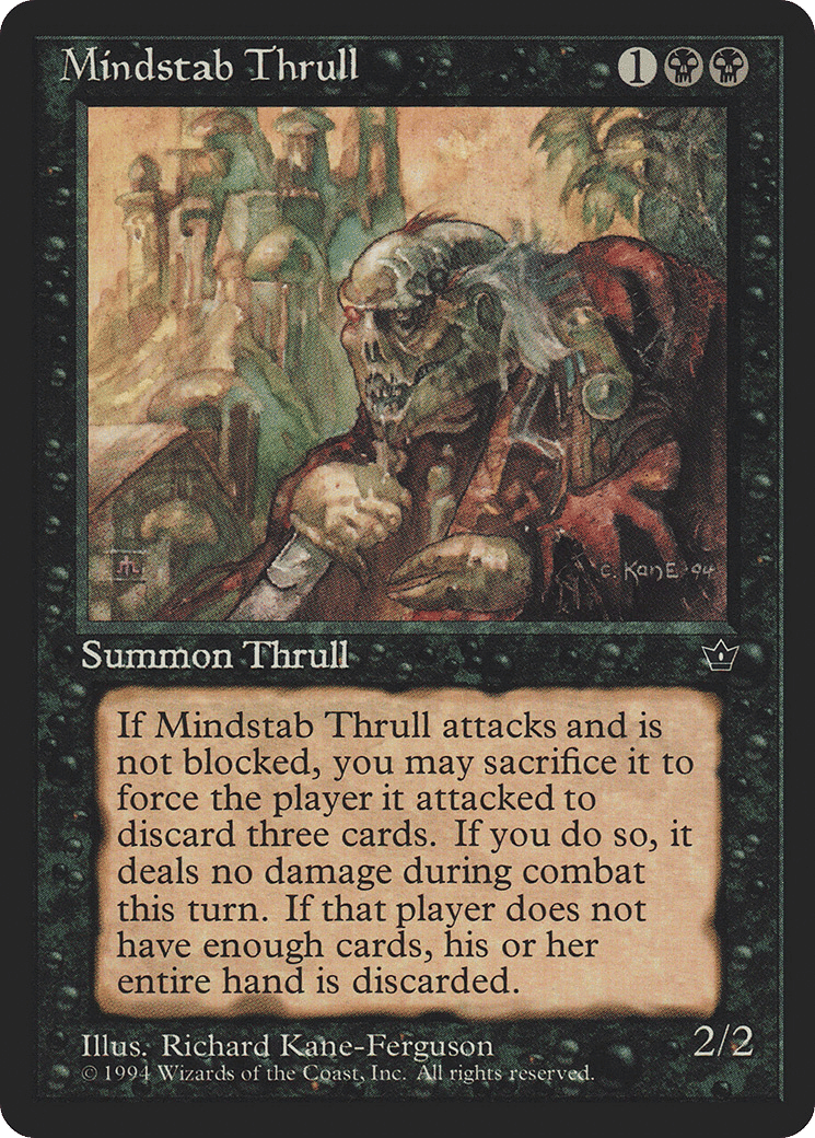 Mindstab Thrull — Fallen Empires — Magic: The Gathering