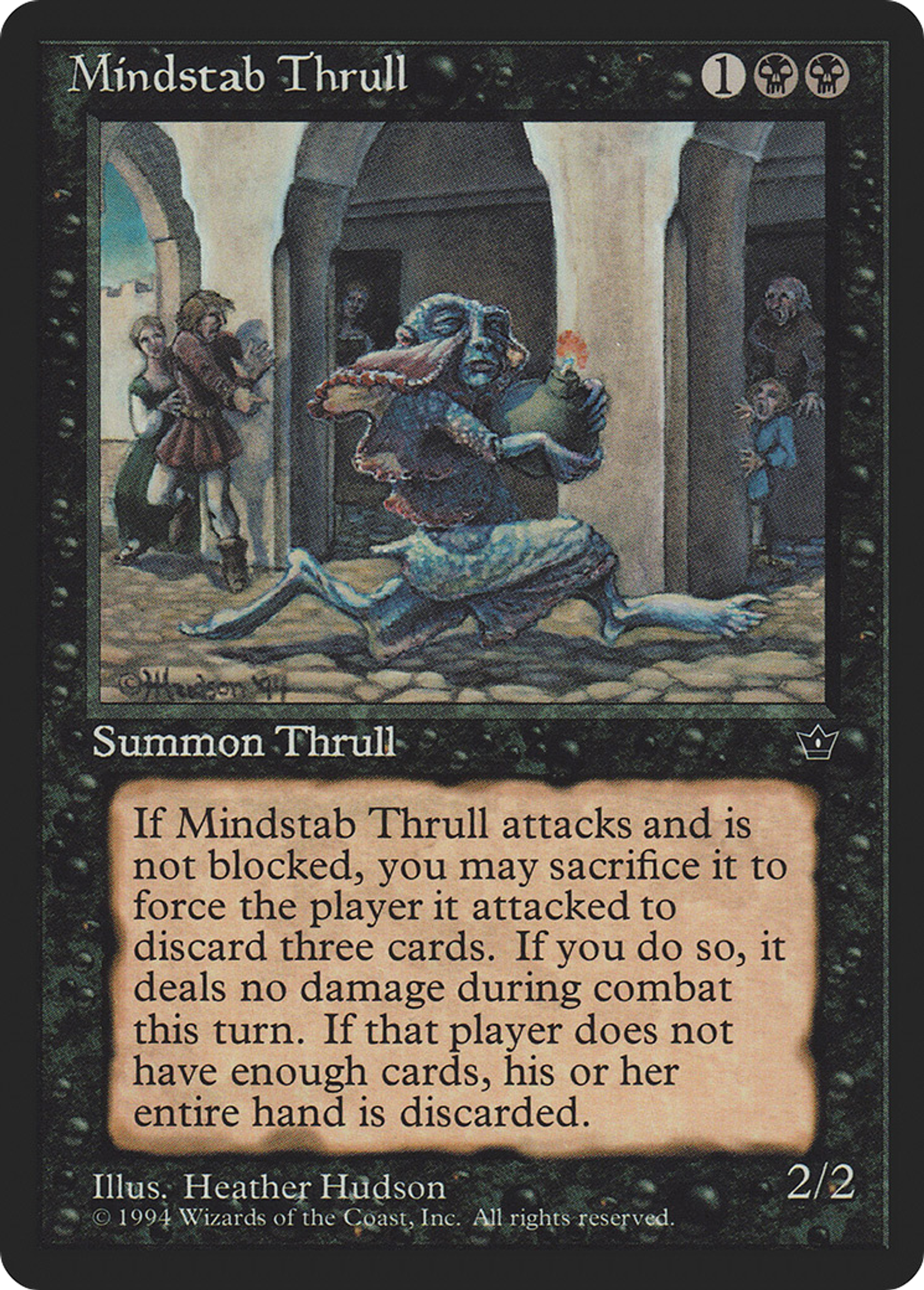 Mindstab Thrull — Fallen Empires — Magic: The Gathering