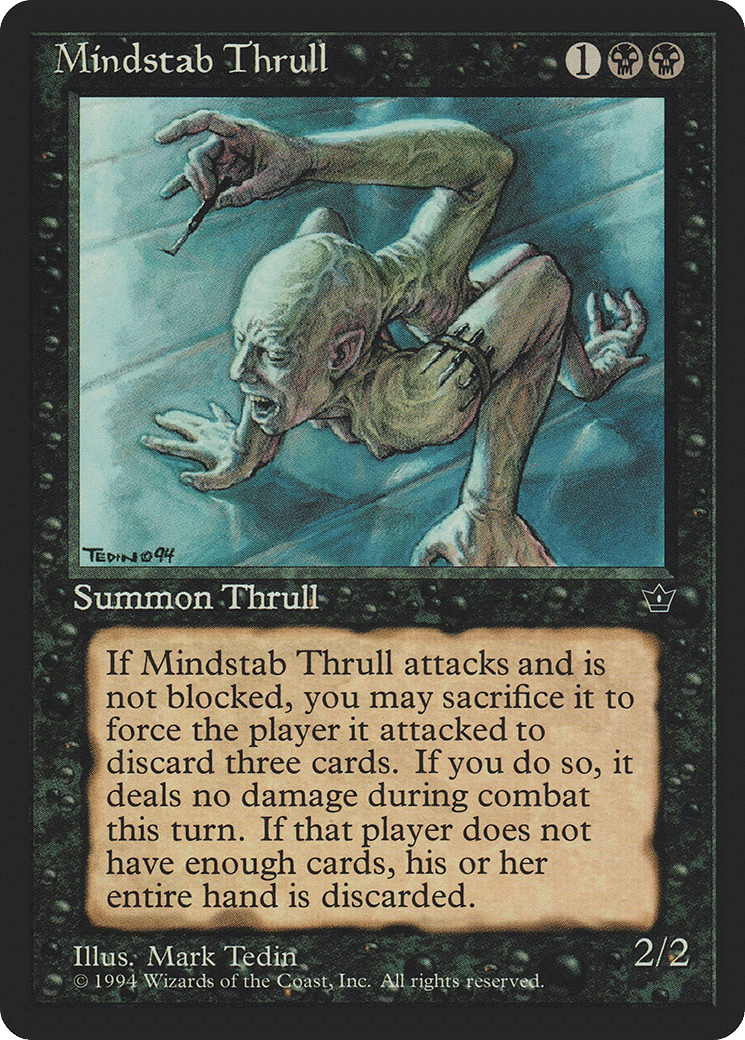 Mindstab Thrull — Fallen Empires — Magic: The Gathering