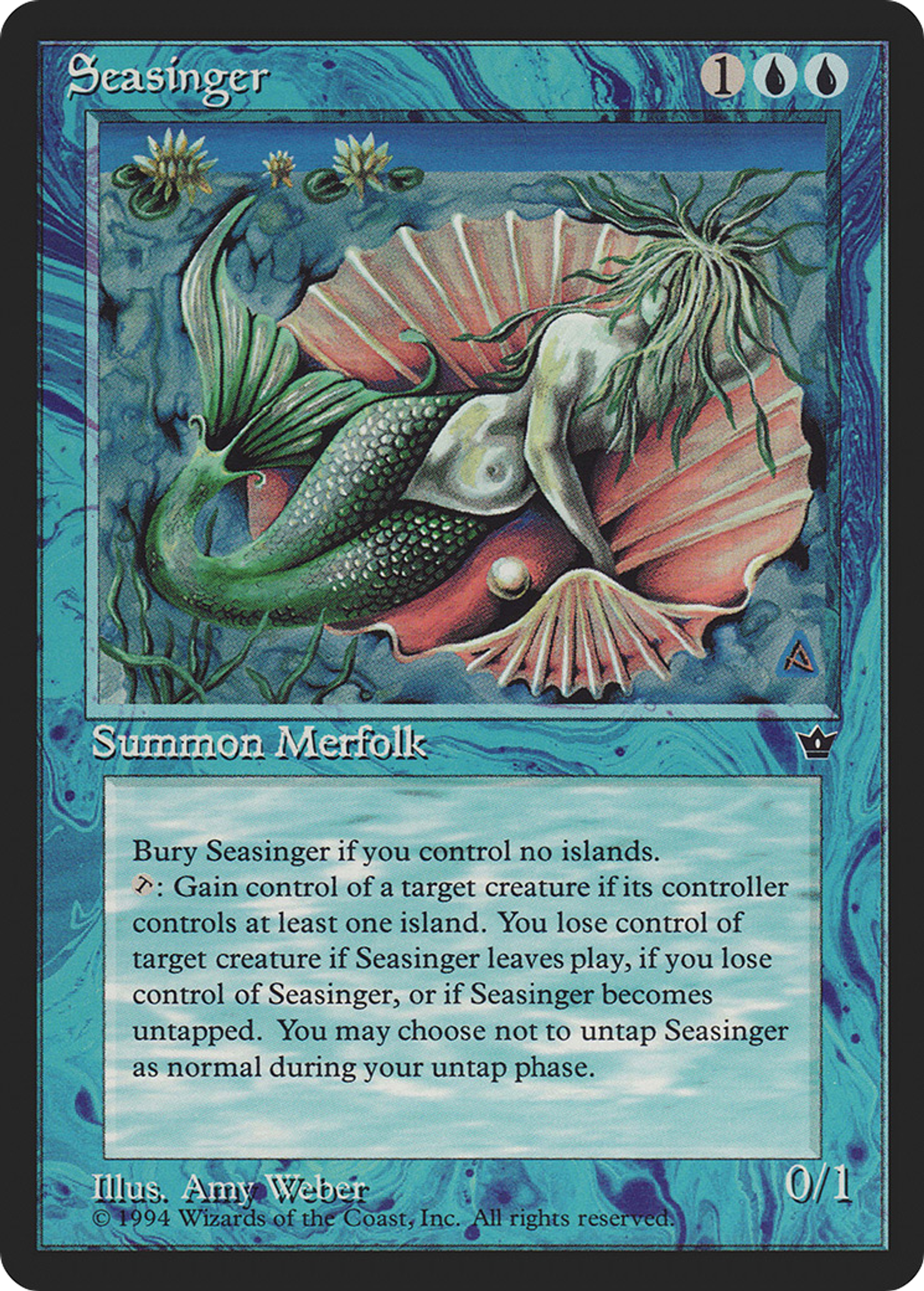 Seasinger — Fallen Empires — Magic: The Gathering