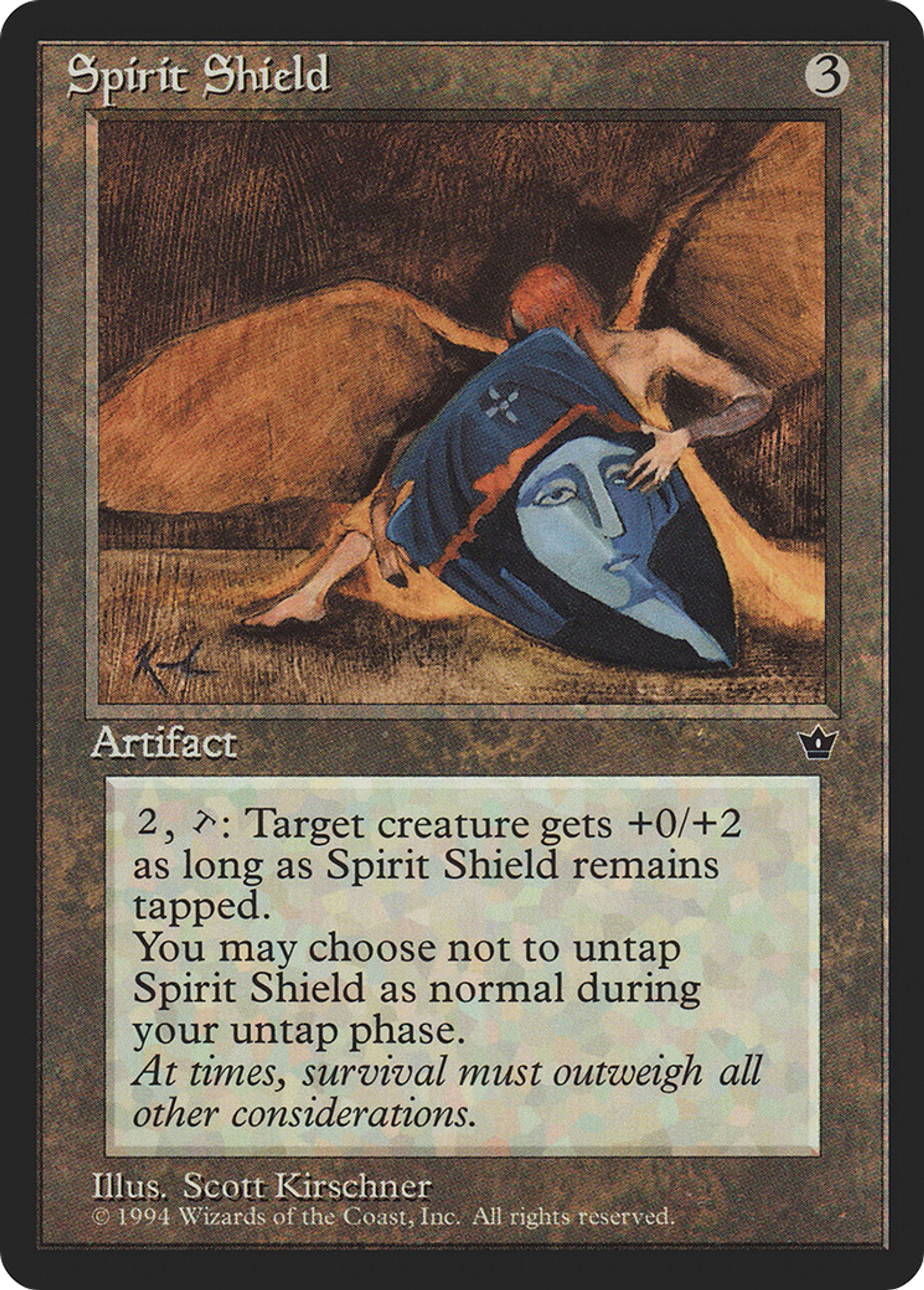Spirit Shield — Fallen Empires — Magic: The Gathering