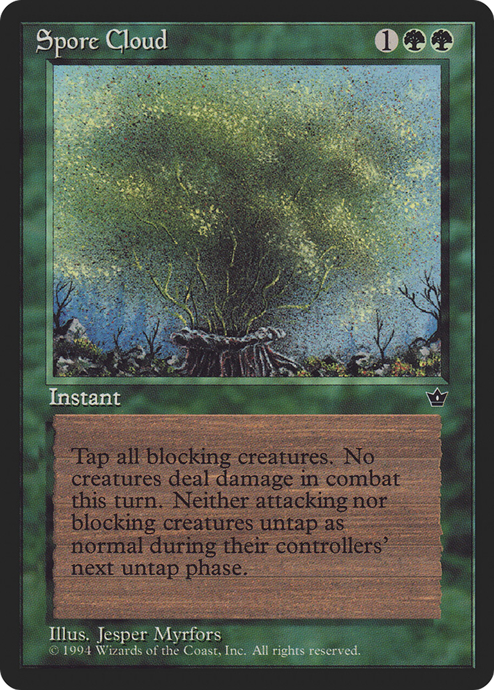 Spore Cloud — Fallen Empires — Magic: The Gathering