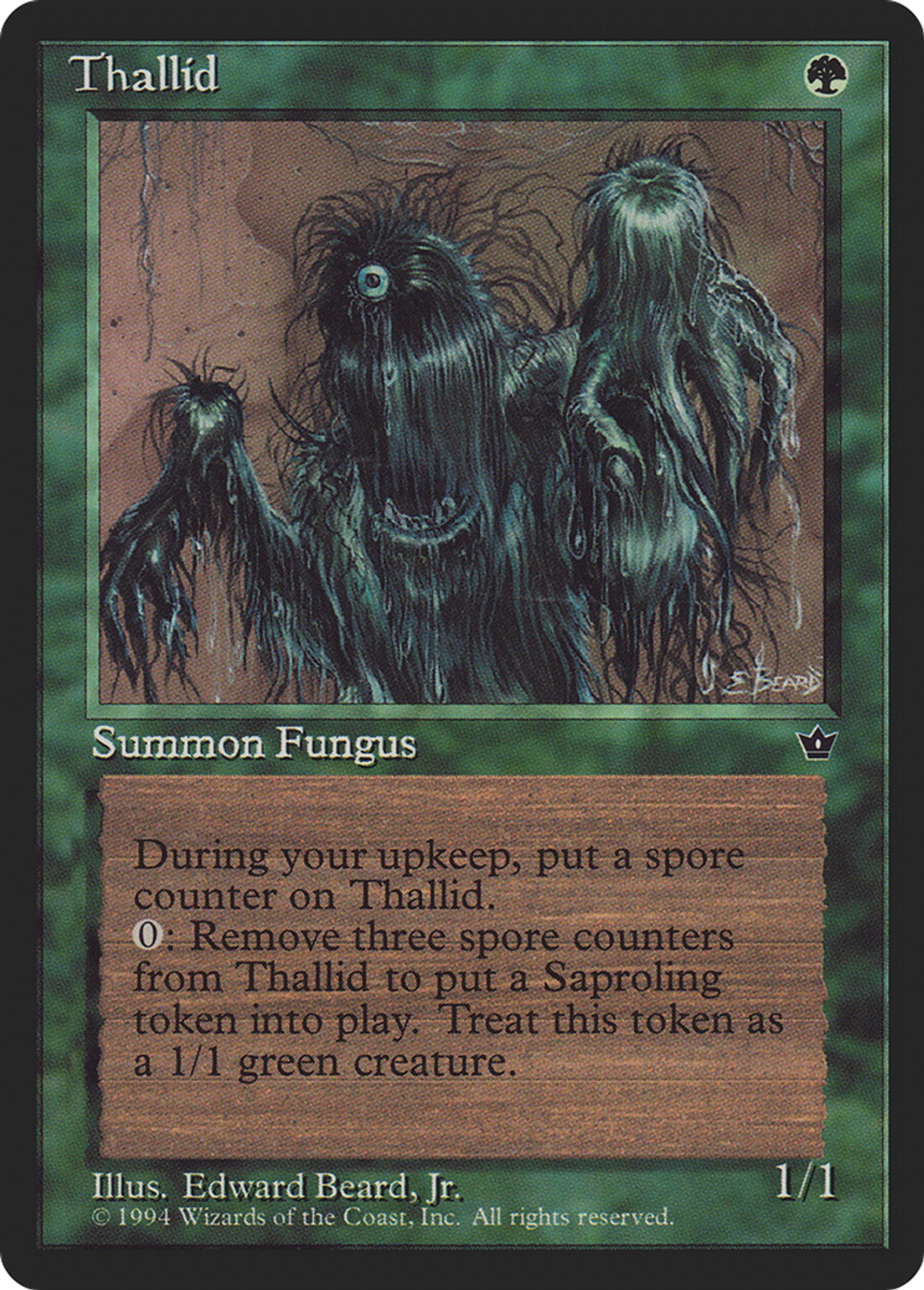 Thallid — Fallen Empires — Magic: The Gathering