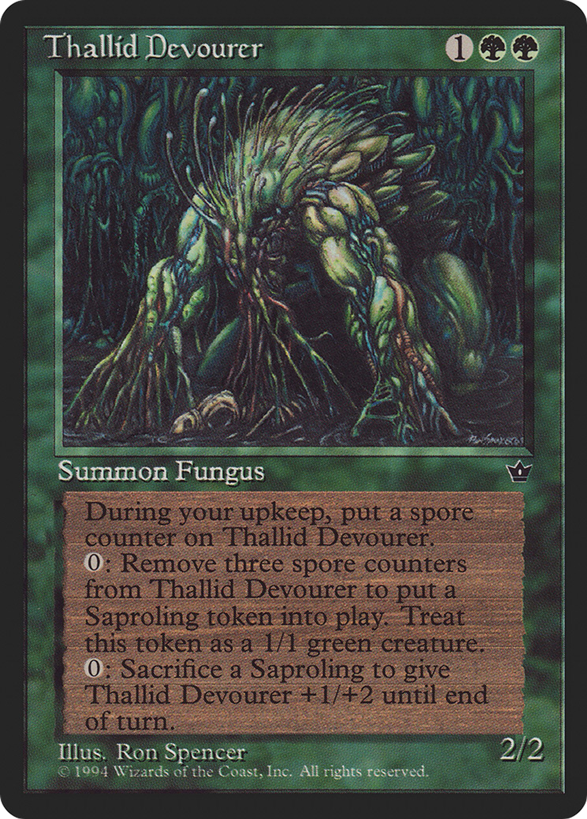 Thallid Devourer — Fallen Empires — Magic: The Gathering