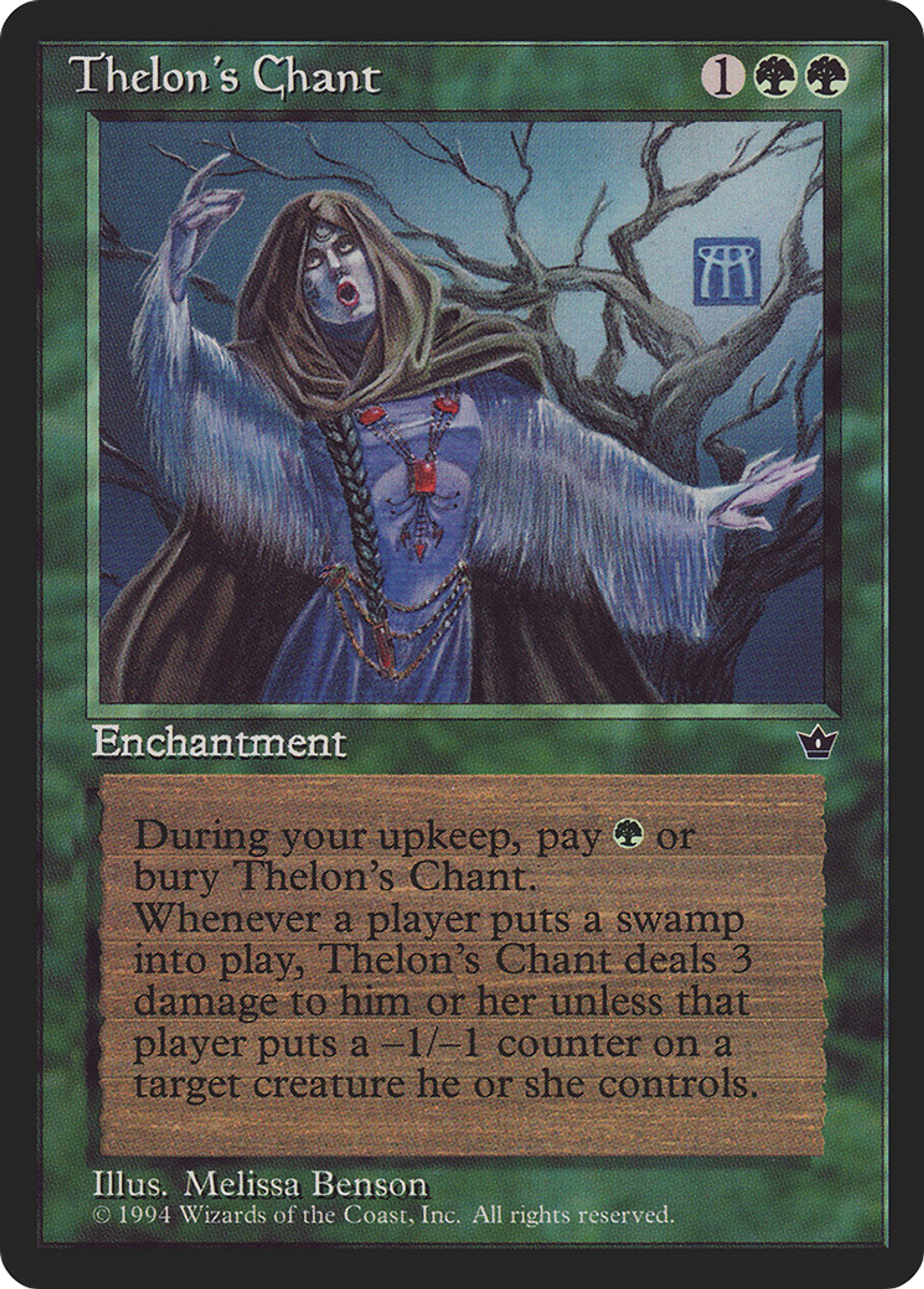 Thelon's Chant — Fallen Empires — Magic: The Gathering