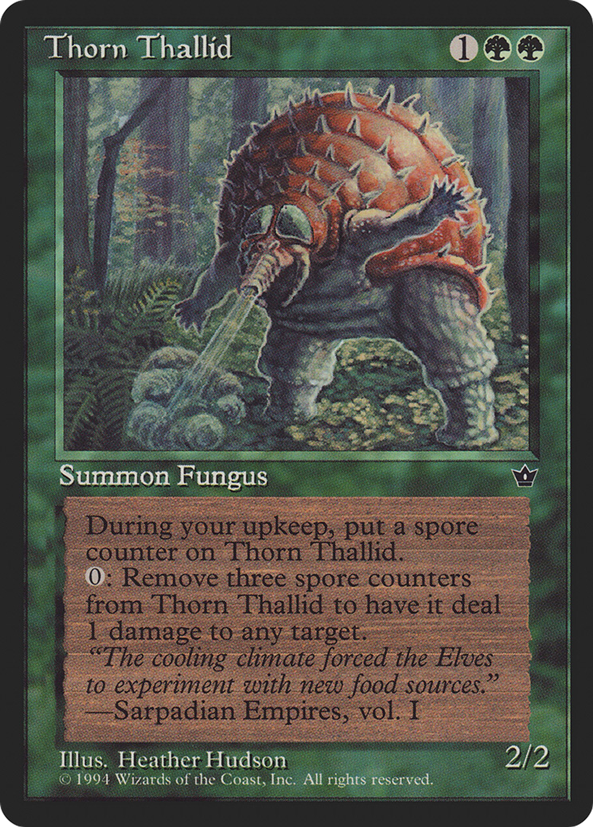 Thorn Thallid — Fallen Empires — Magic: The Gathering
