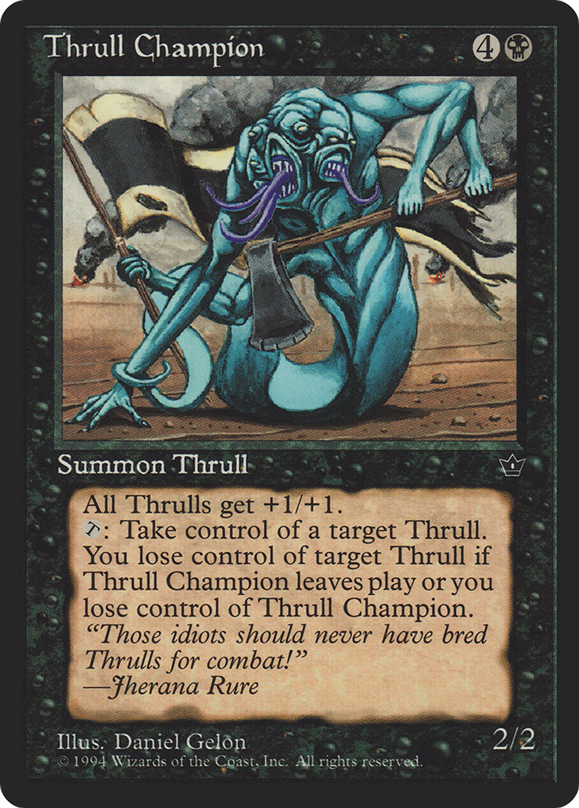 Thrull Champion — Fallen Empires — Magic: The Gathering