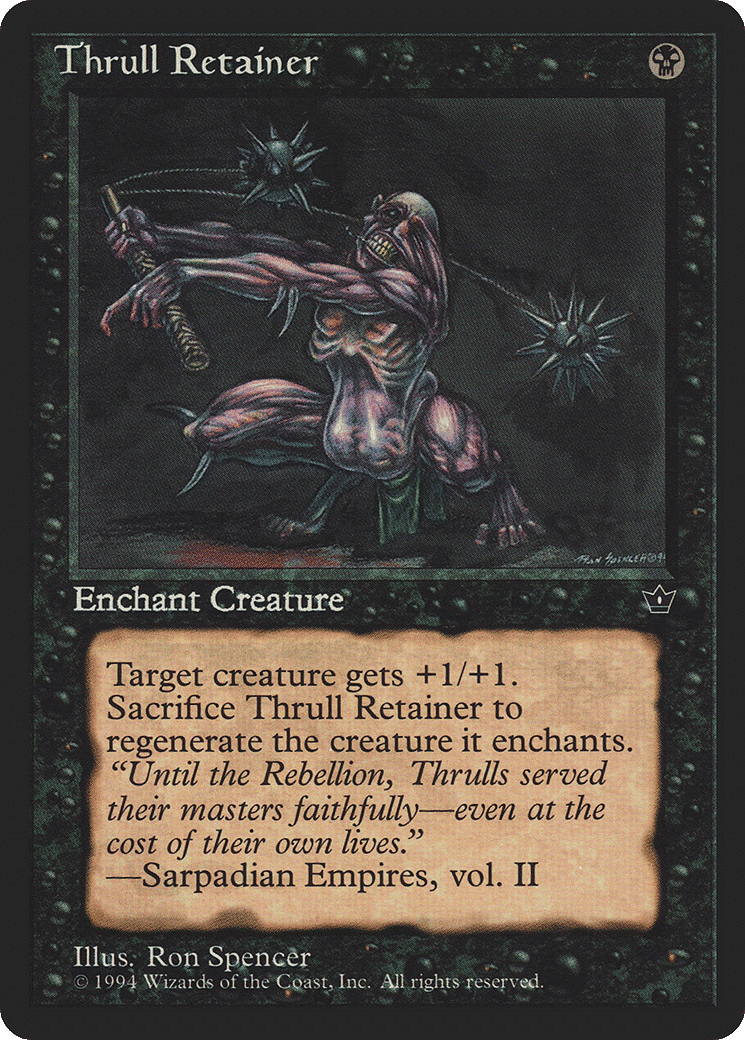 Thrull Retainer — Fallen Empires — Magic: The Gathering