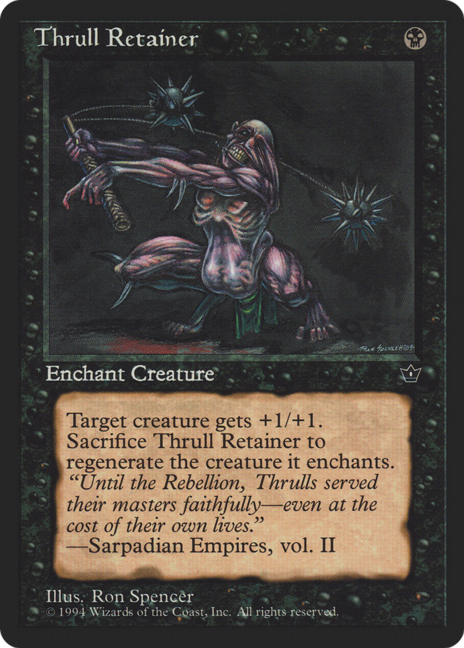 Thrull Retainer — Fallen Empires — Magic: The Gathering