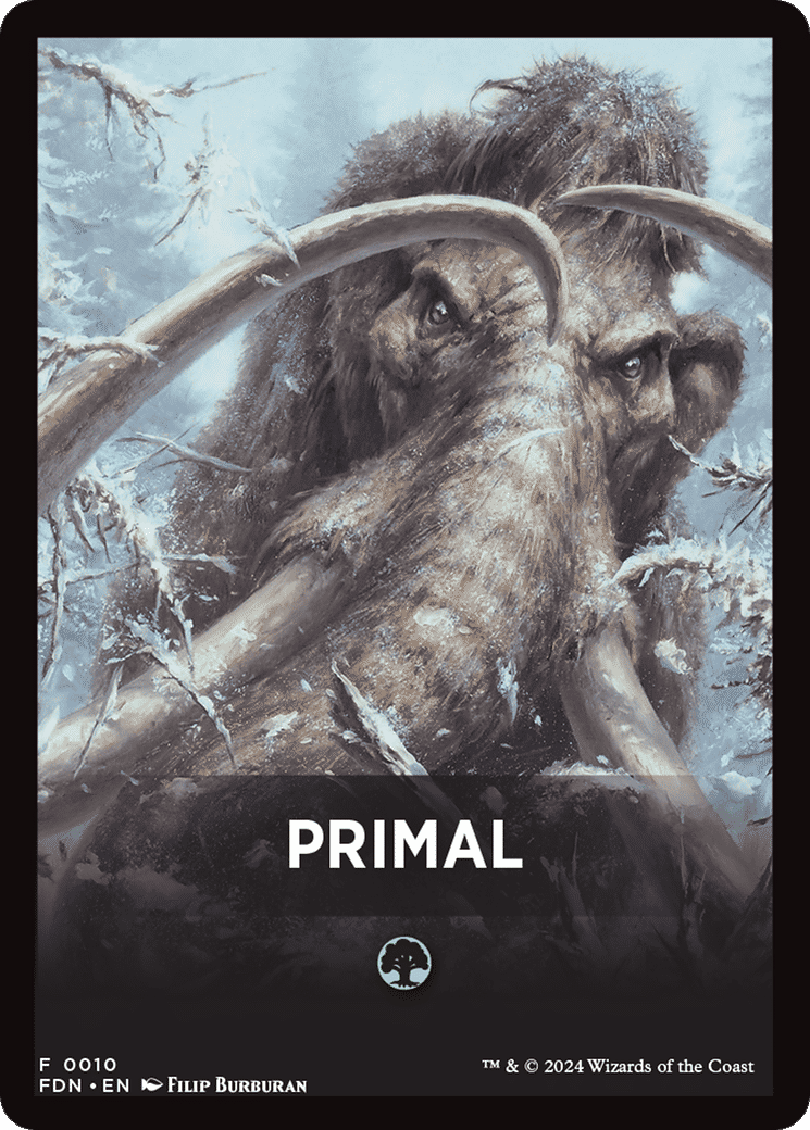 Primal — Foundations Front Cards — Magic: The Gathering