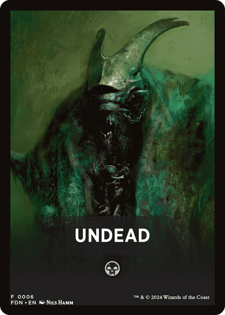 Undead — Foundations Front Cards — Magic: The Gathering