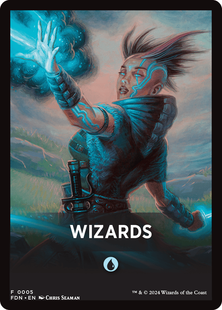 Wizards — Foundations Front Cards — Magic: The Gathering