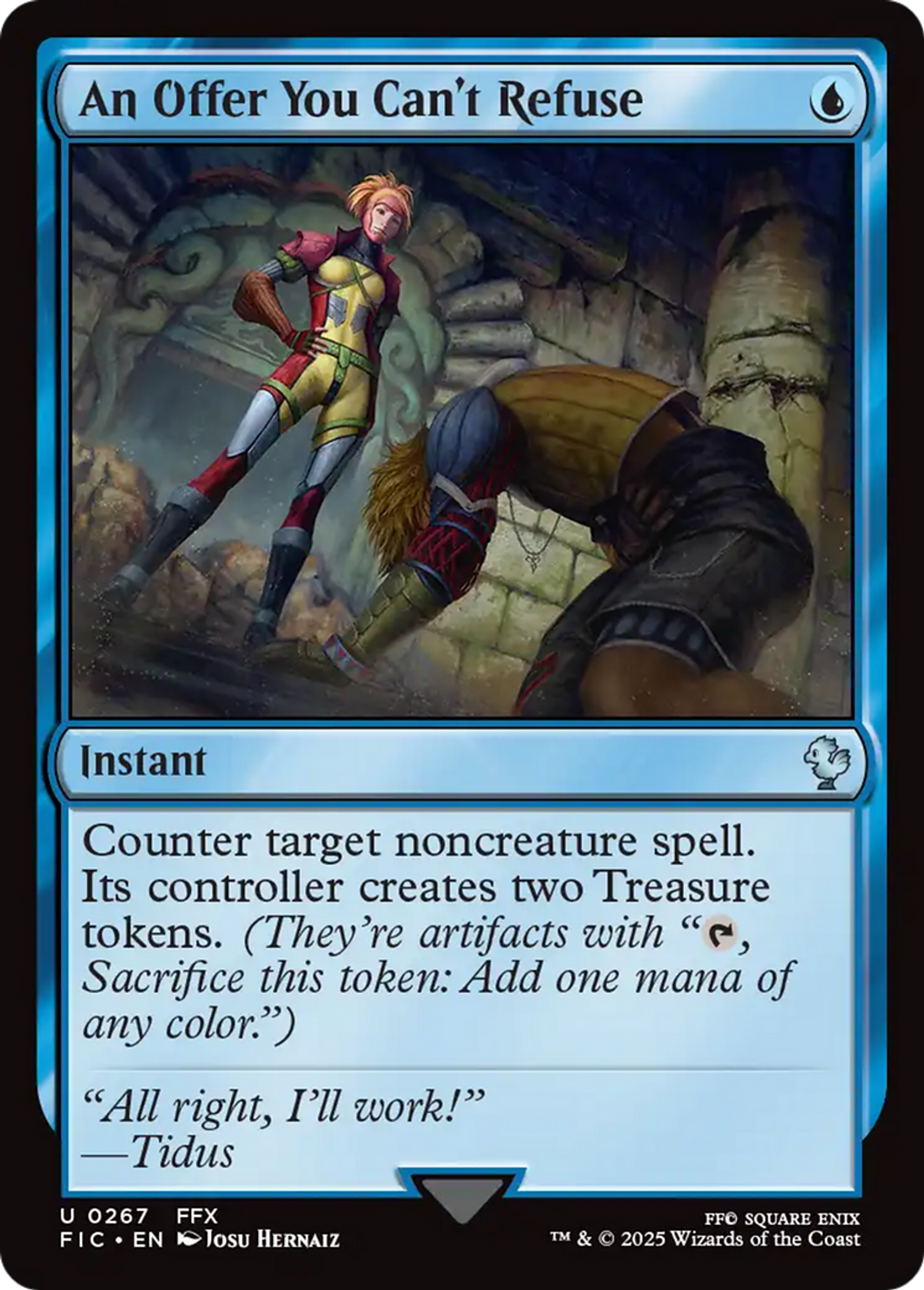 Une offre qui ne se refuse pas — Final Fantasy Commander — Magic: The Gathering