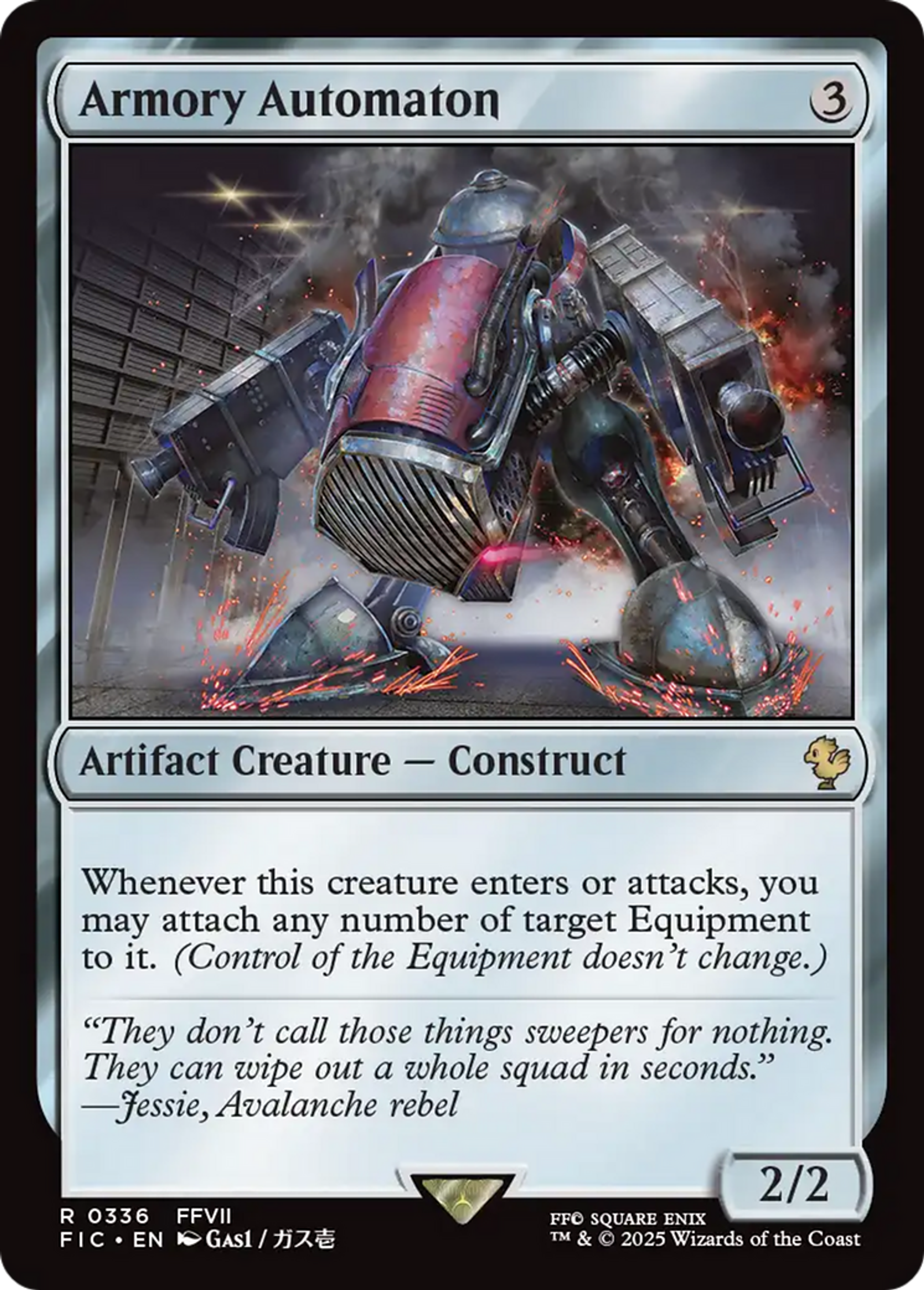Armory Automaton — Final Fantasy Commander — Magic: The Gathering