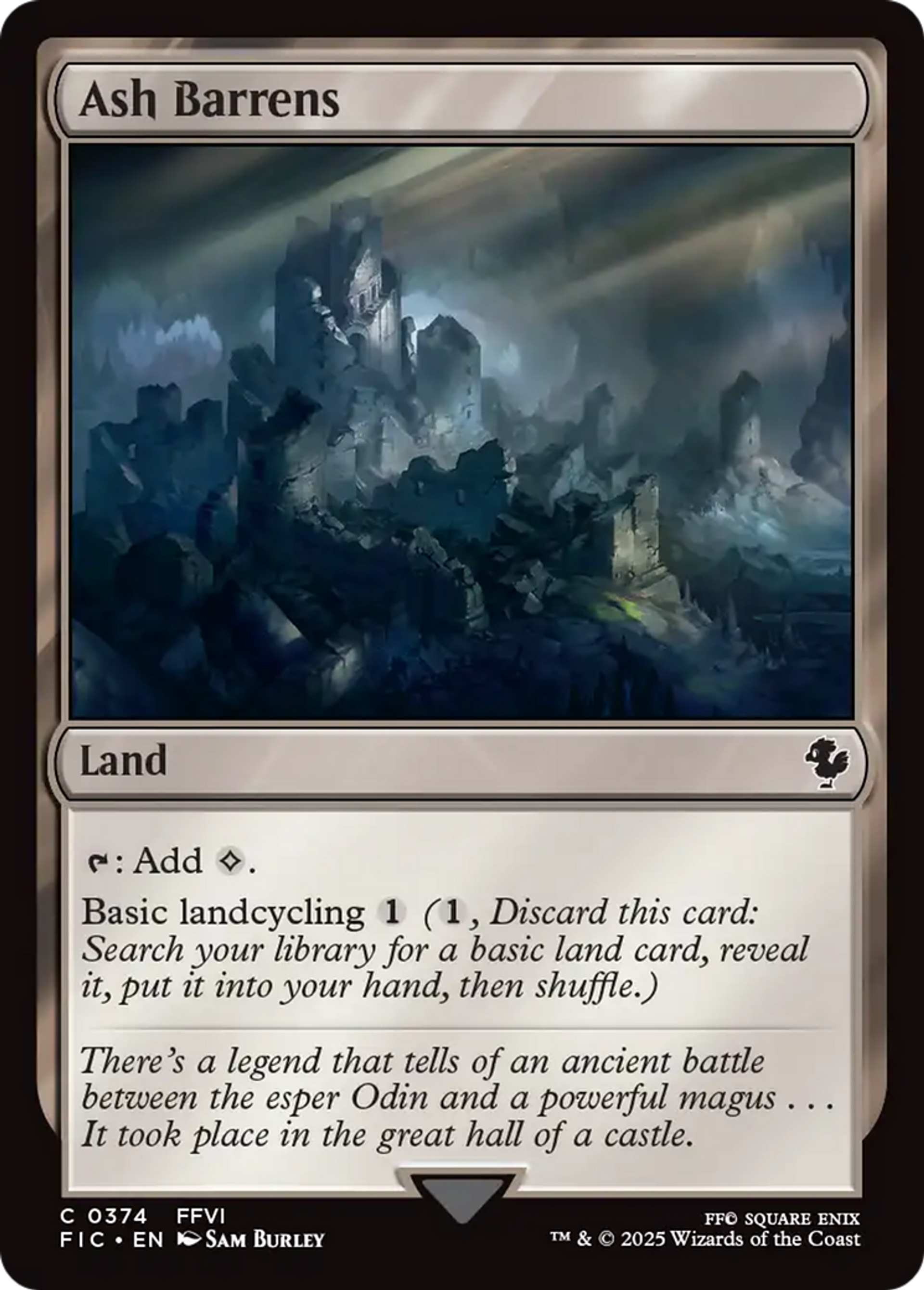Ash Barrens — Final Fantasy Commander — Magic: The Gathering