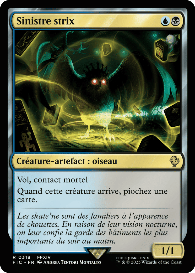 Sinistre strix — Final Fantasy Commander — Magic: The Gathering