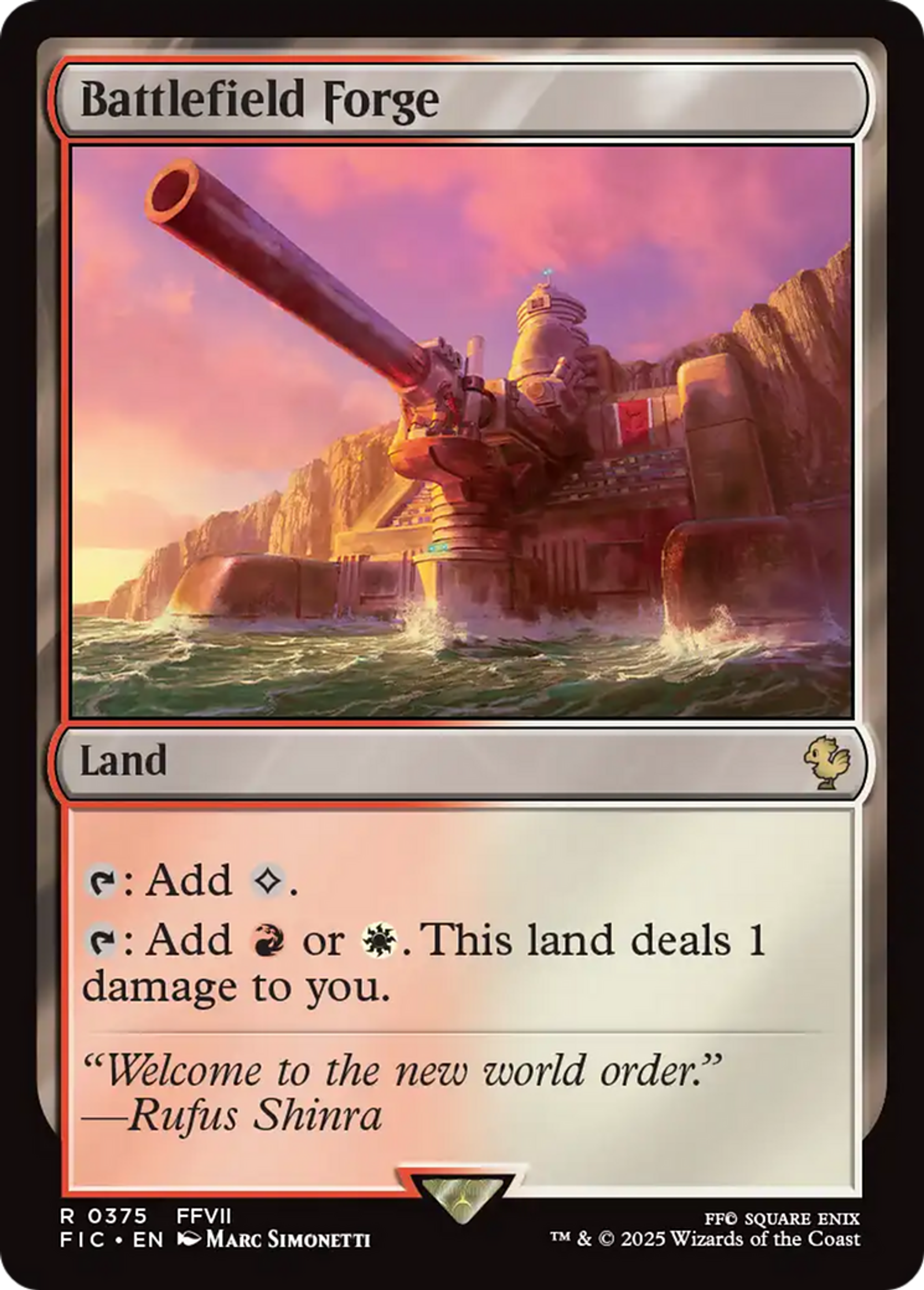 Battlefield Forge — Final Fantasy Commander — Magic: The Gathering