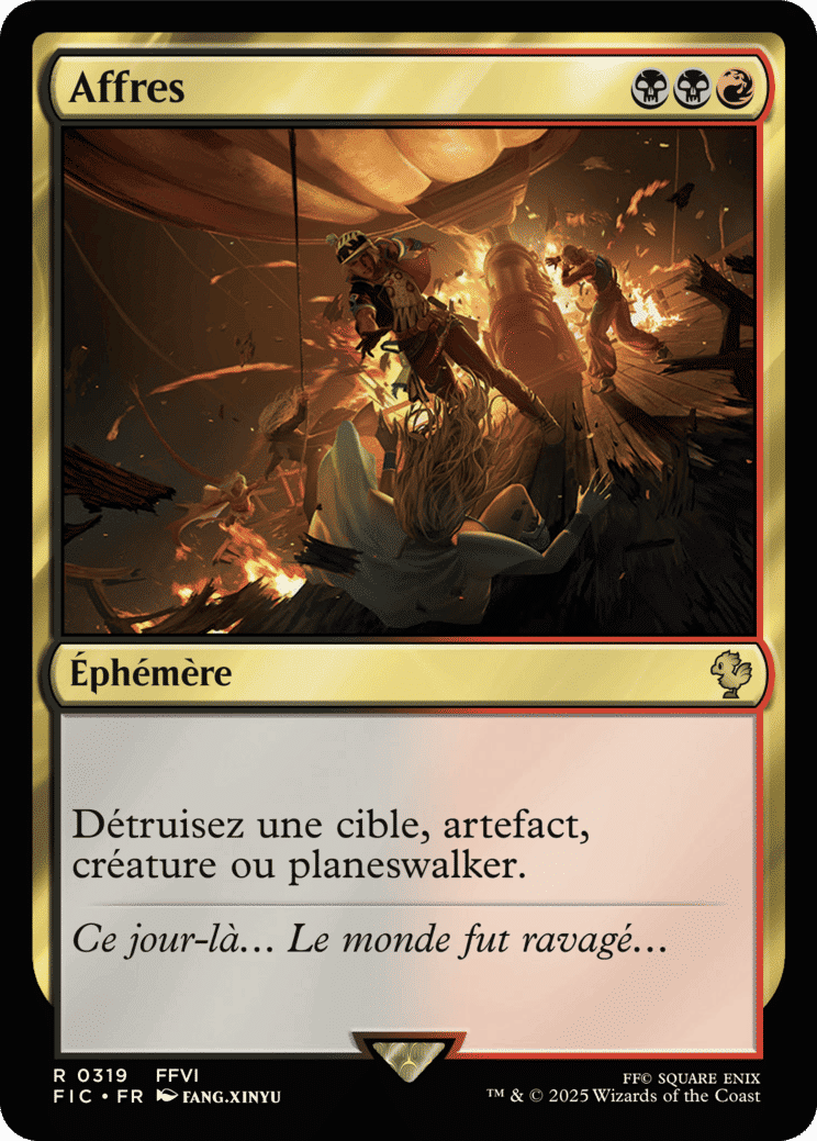 Affres — Final Fantasy Commander — Magic: The Gathering