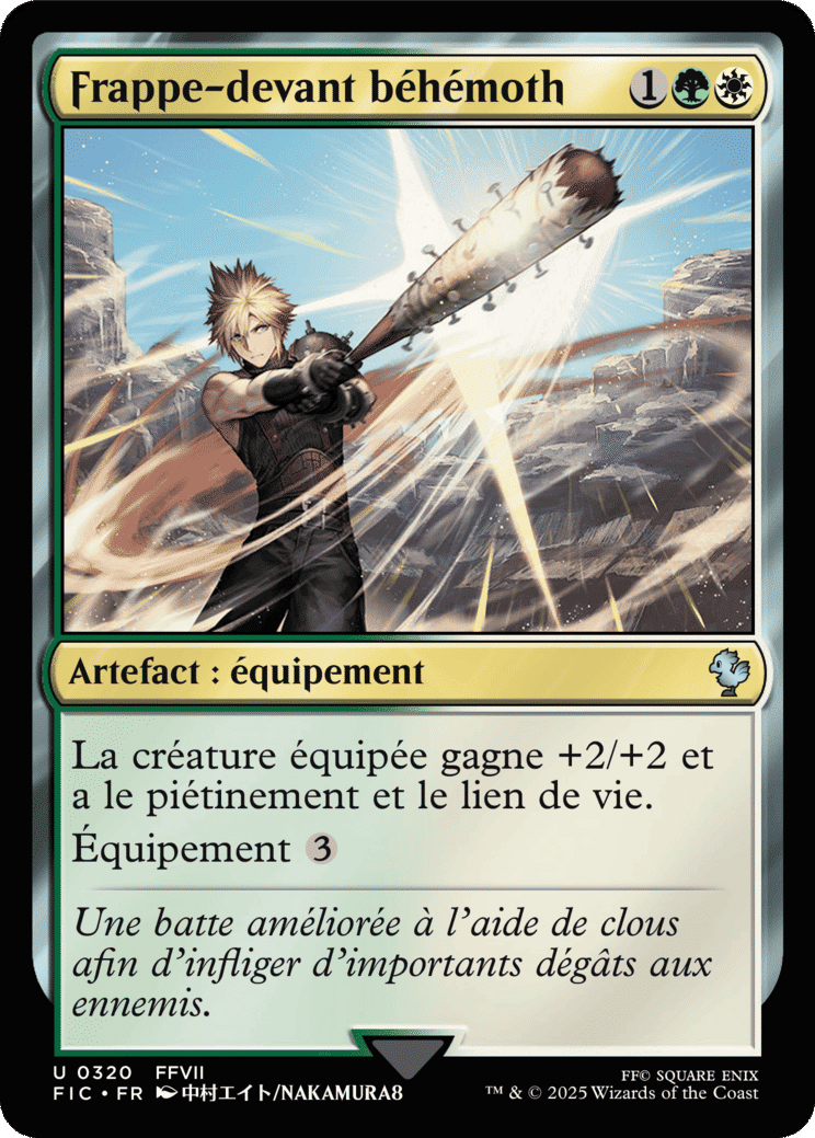 Frappe-devant béhémoth — Final Fantasy Commander — Magic: The Gathering