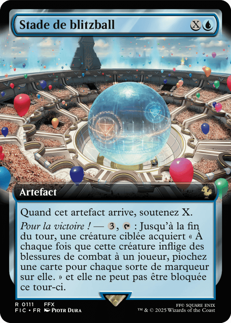 Stade de blitzball — Final Fantasy Commander — Magic: The Gathering