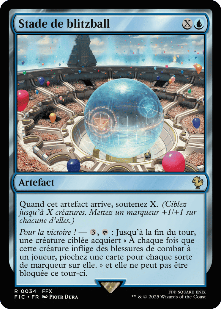 Stade de blitzball — Final Fantasy Commander — Magic: The Gathering