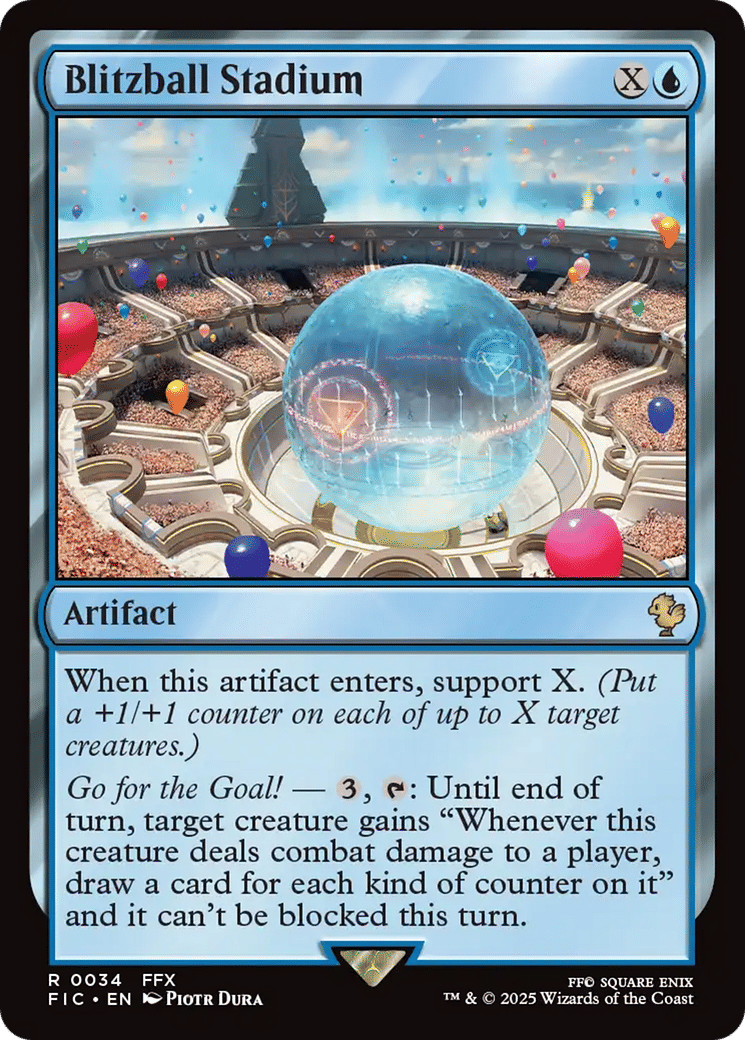 Blitzball Stadium — Final Fantasy Commander — Magic: The Gathering