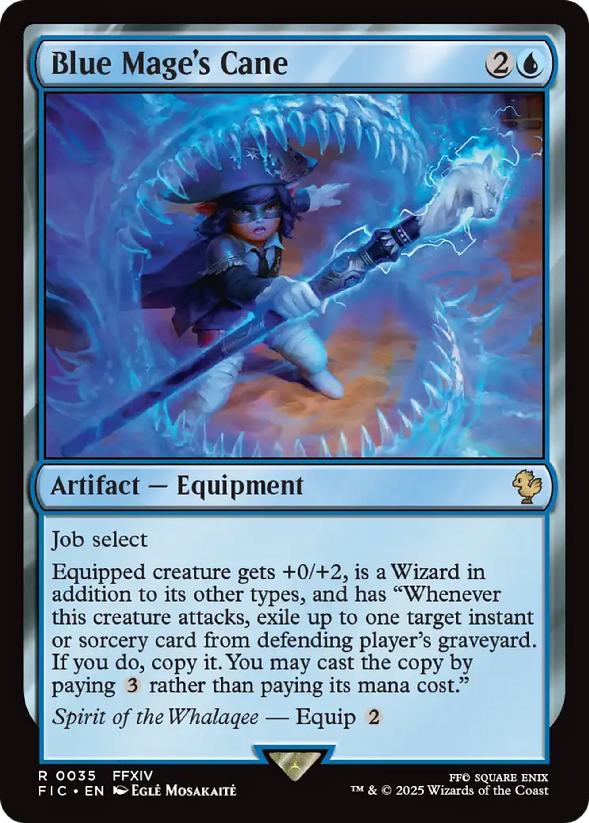 Blue Mage's Cane — Final Fantasy Commander — Magic: The Gathering