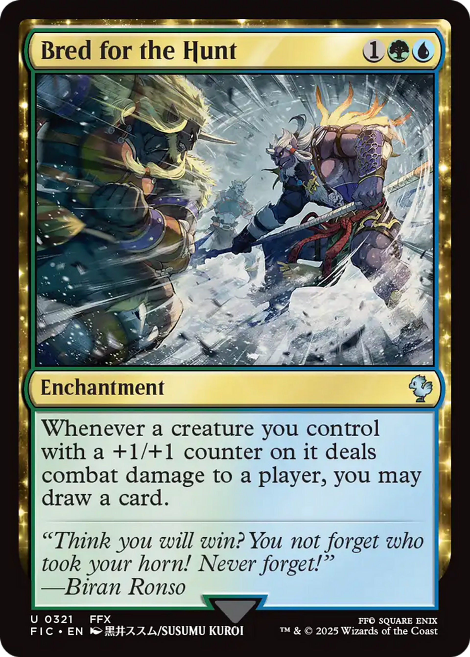 Bred for the Hunt — Final Fantasy Commander — Magic: The Gathering