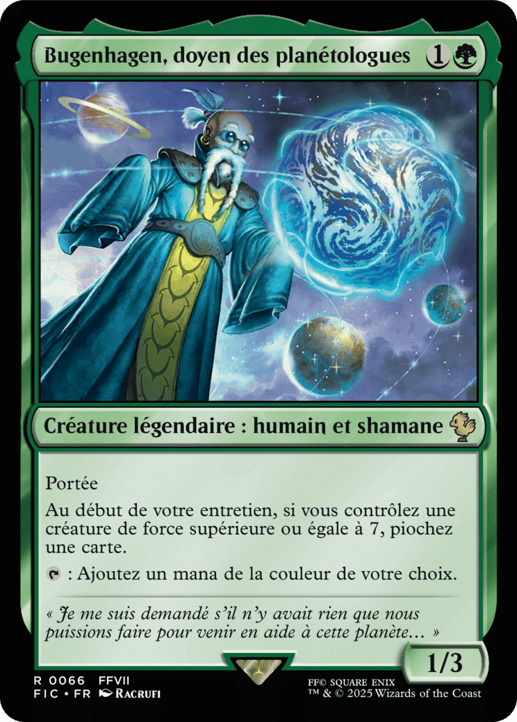 Bugenhagen, sage doyen — Final Fantasy Commander — Magic: The Gathering