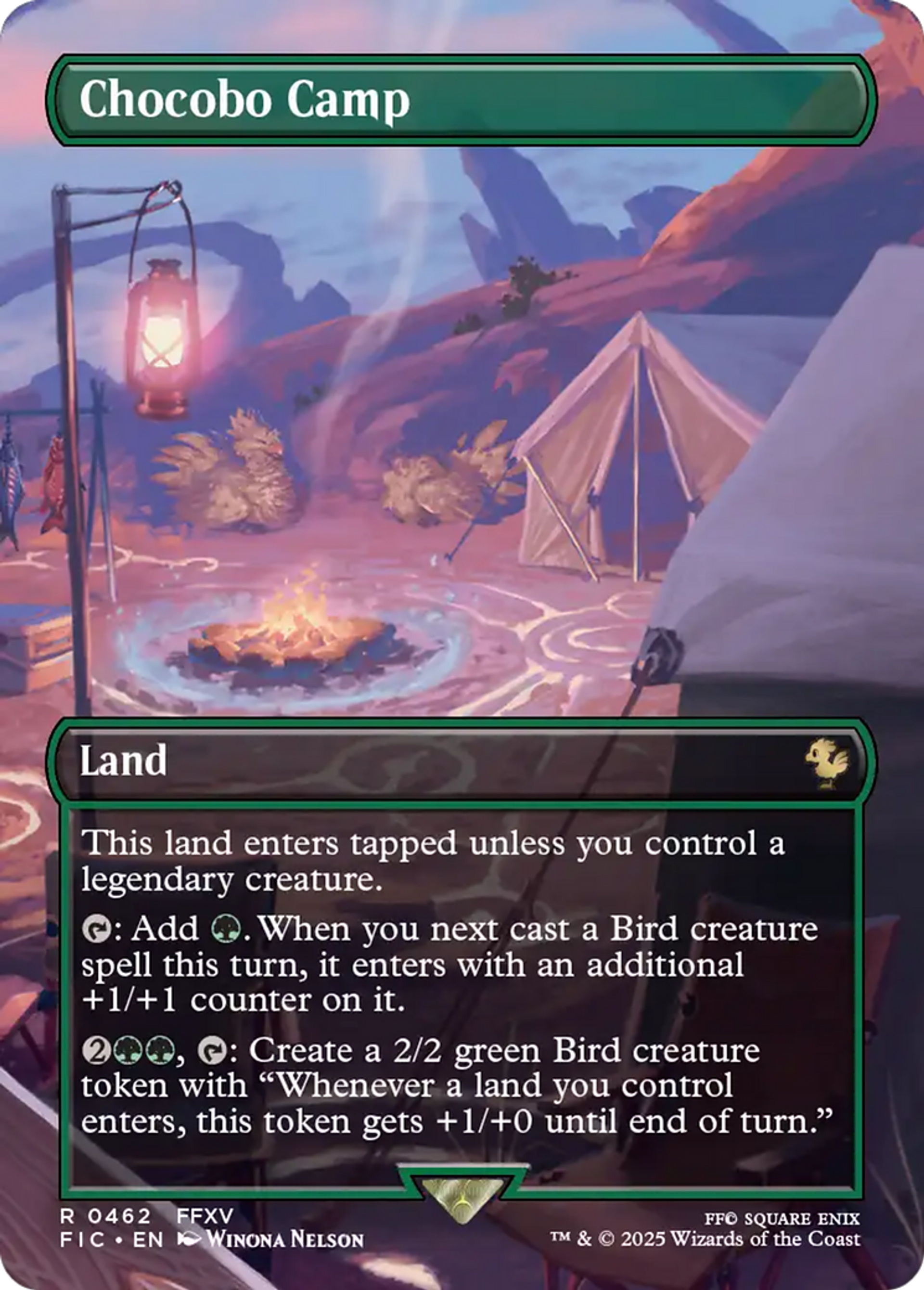 Chocobo Camp — Final Fantasy Commander — Magic: The Gathering