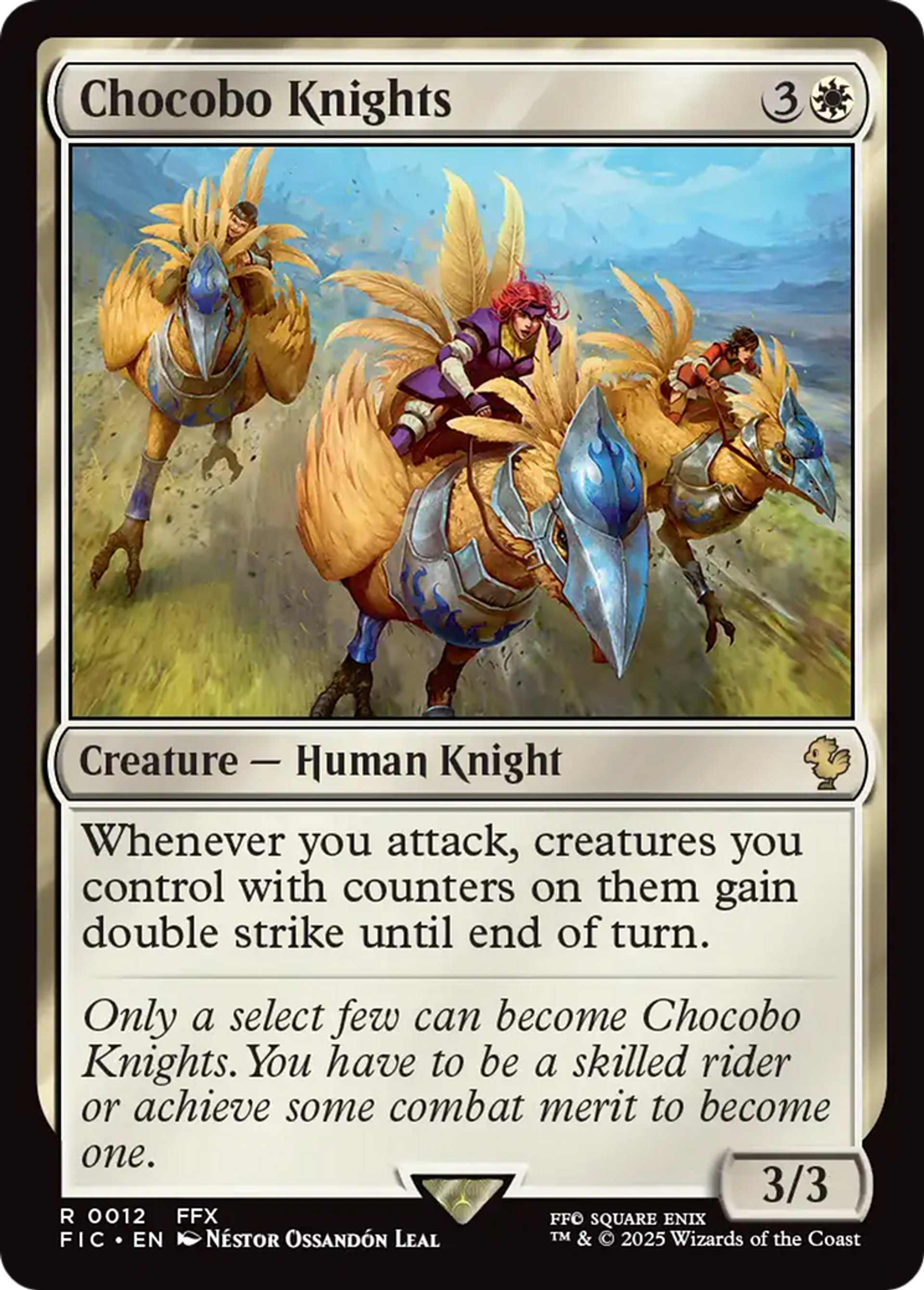 Chocobo Knights — Final Fantasy Commander — Magic: The Gathering