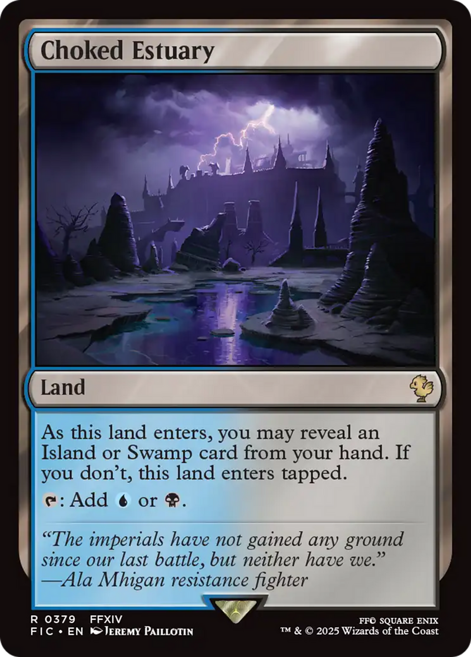 Choked Estuary — Final Fantasy Commander — Magic: The Gathering