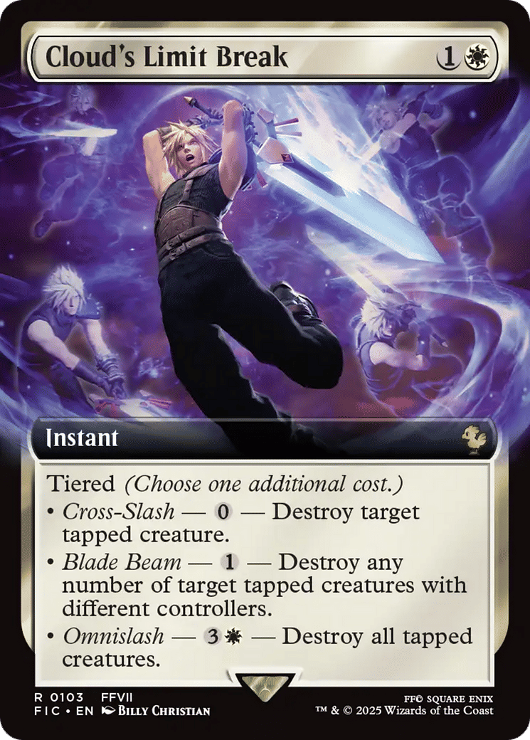 Cloud's Limit Break — Final Fantasy Commander — Magic: The Gathering
