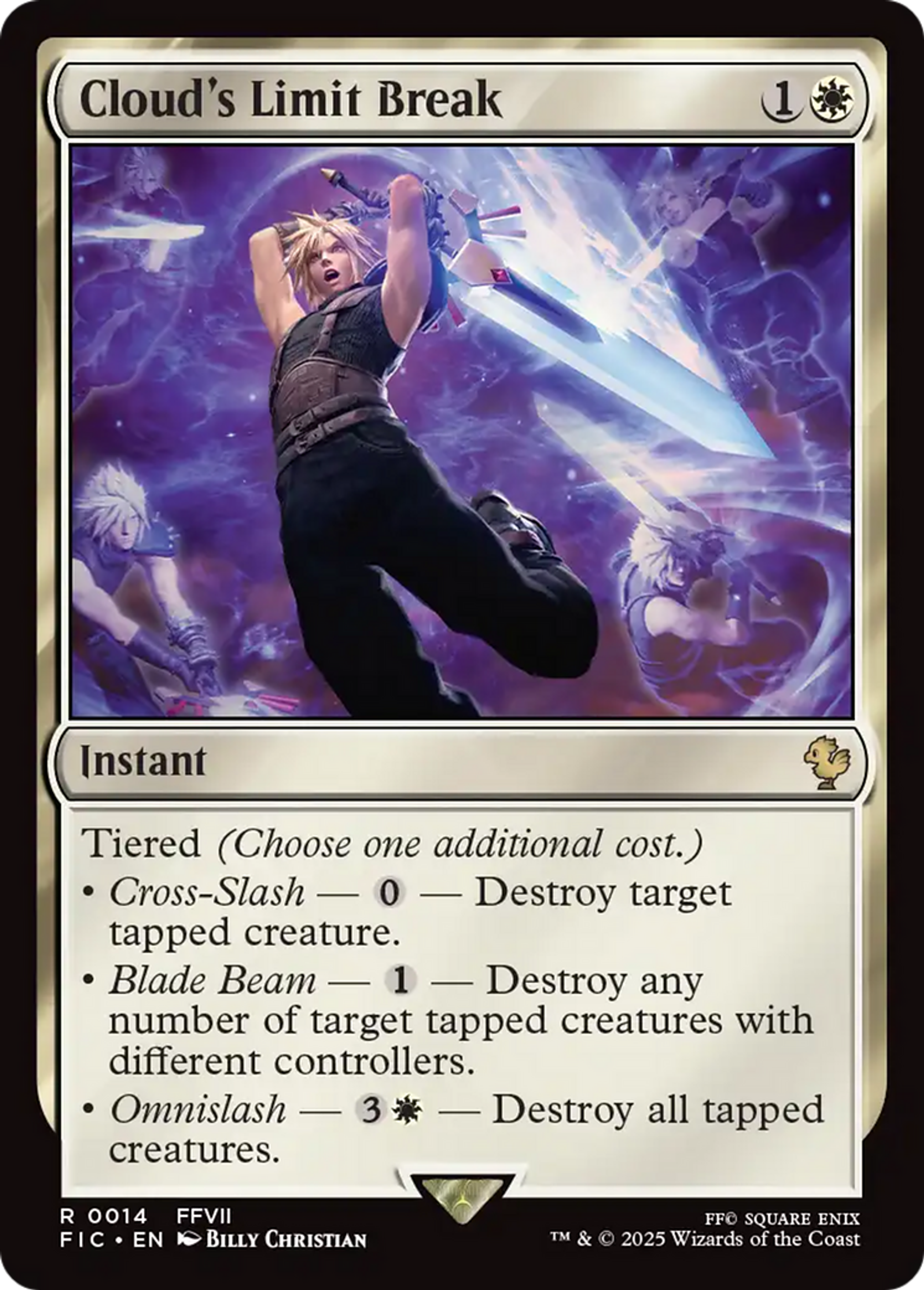 Cloud's Limit Break — Final Fantasy Commander — Magic: The Gathering