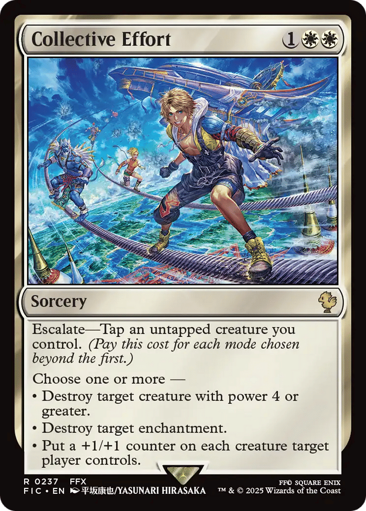 Collective Effort — Final Fantasy Commander — Magic: The Gathering