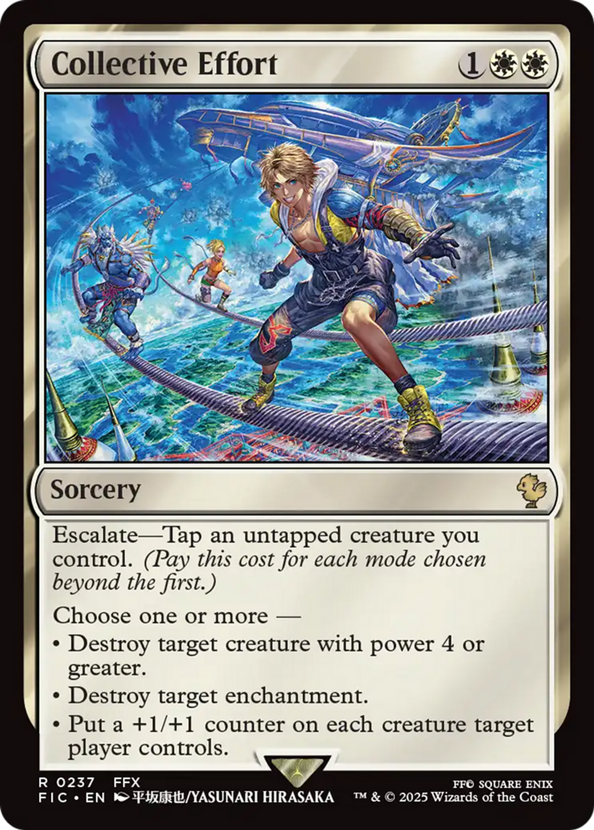 Effort collectif — Final Fantasy Commander — Magic: The Gathering